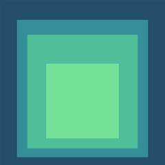 Sarah — Homage to the Square | Mid-Century Modern Art Print