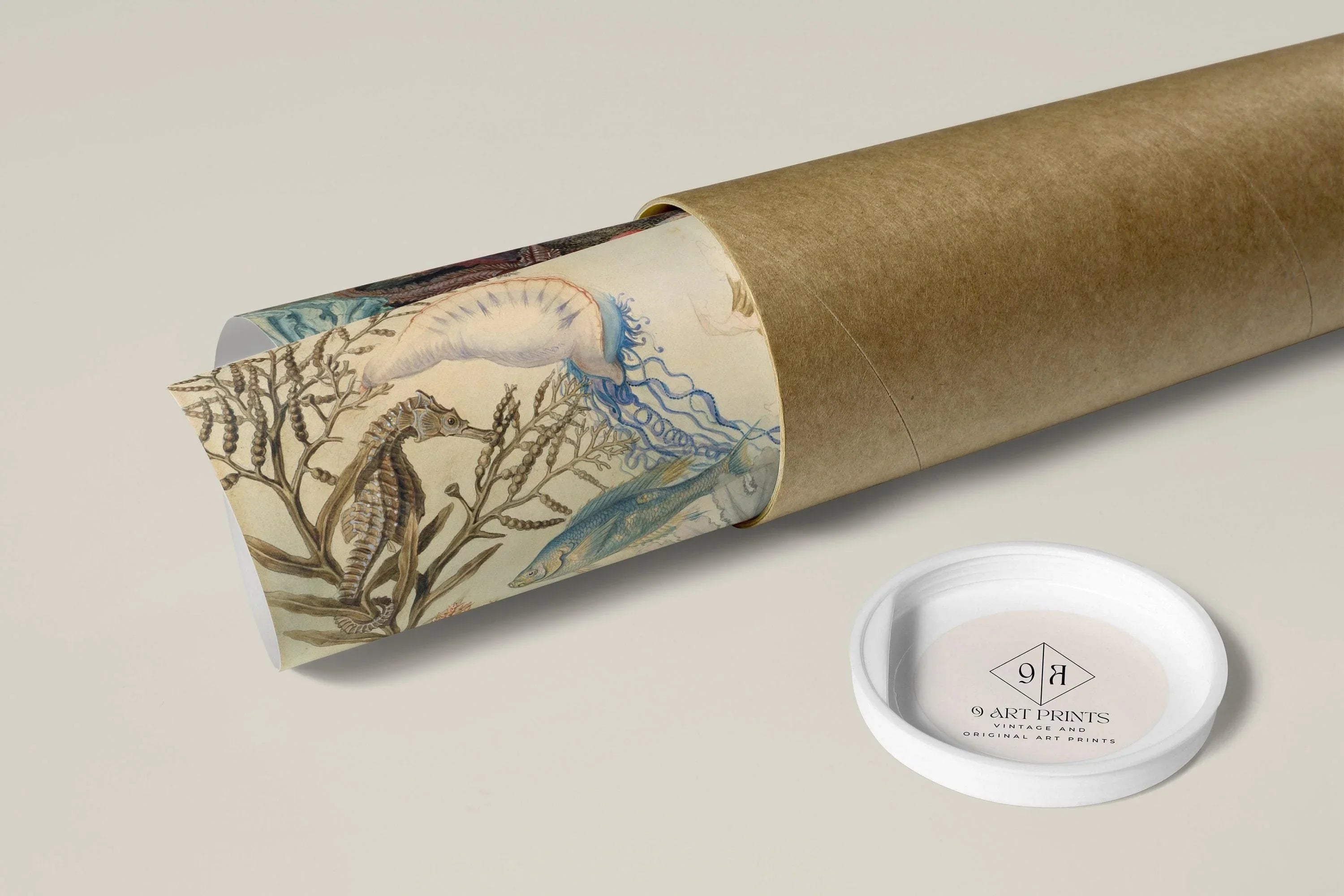 James M. Somerville - Ocean Life | Famous Art