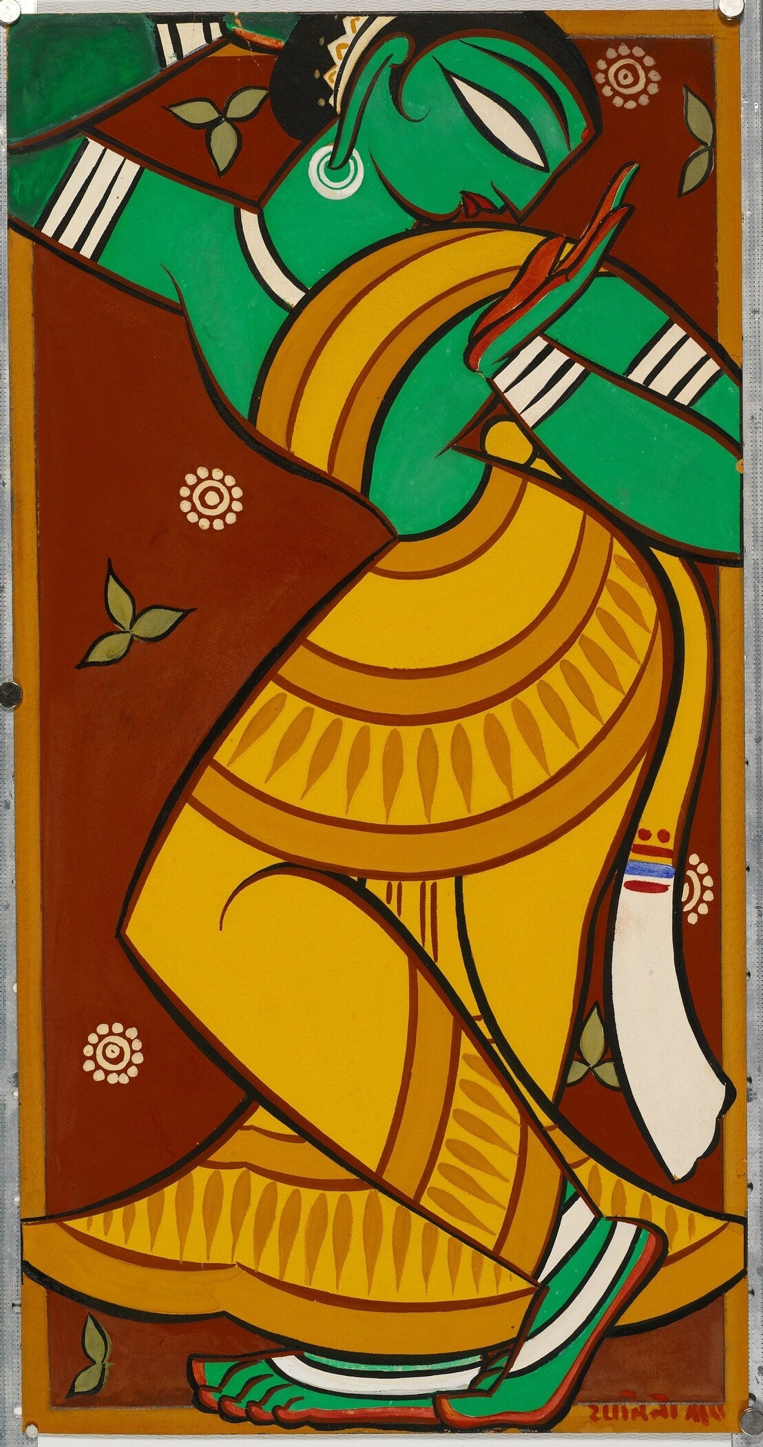Jamini Roy — Dancing Gopini | Fine Art Print - 9ArtPrints