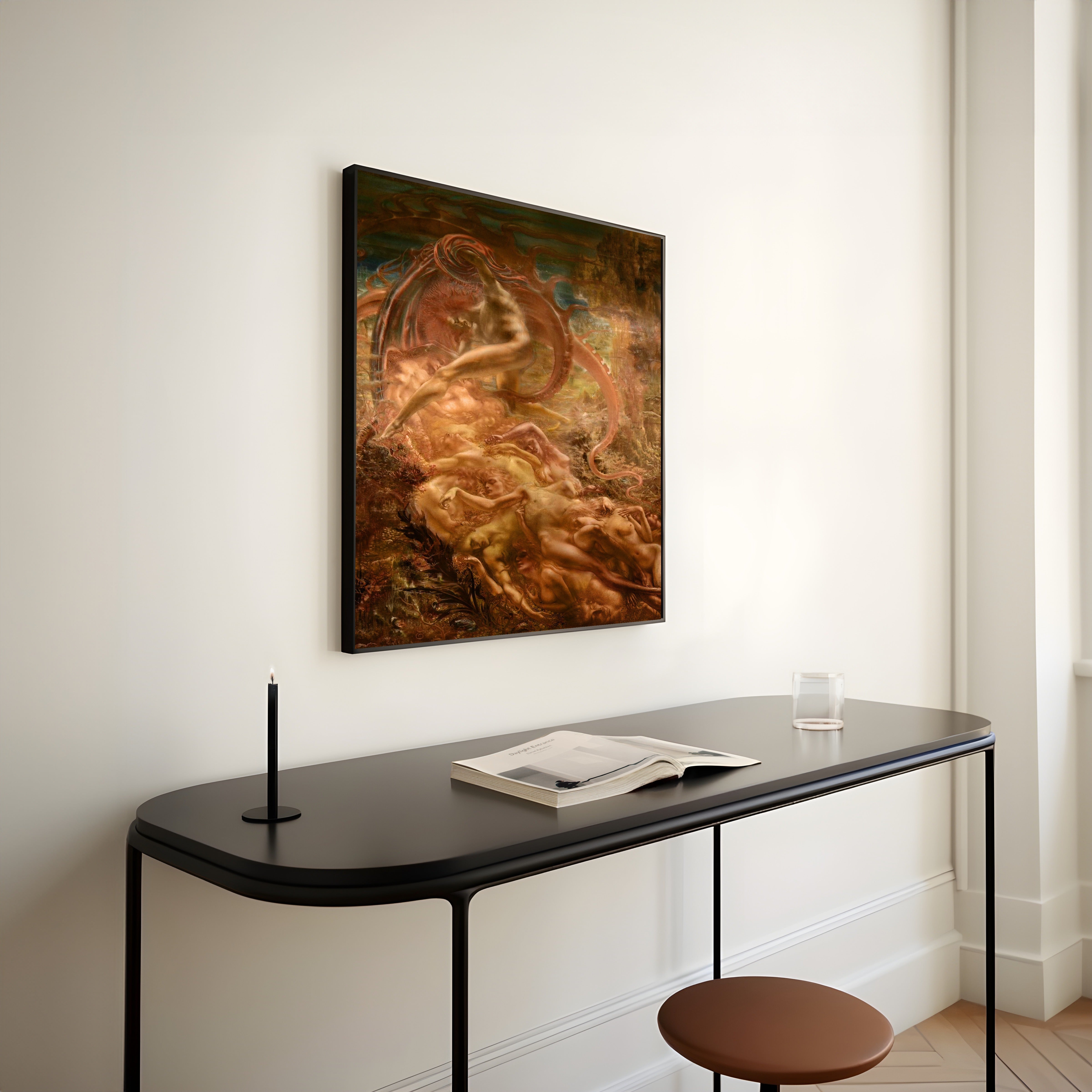 Jean Delville — The Treasures of Satan | Fine Art Giclée Print - 9ArtPrints