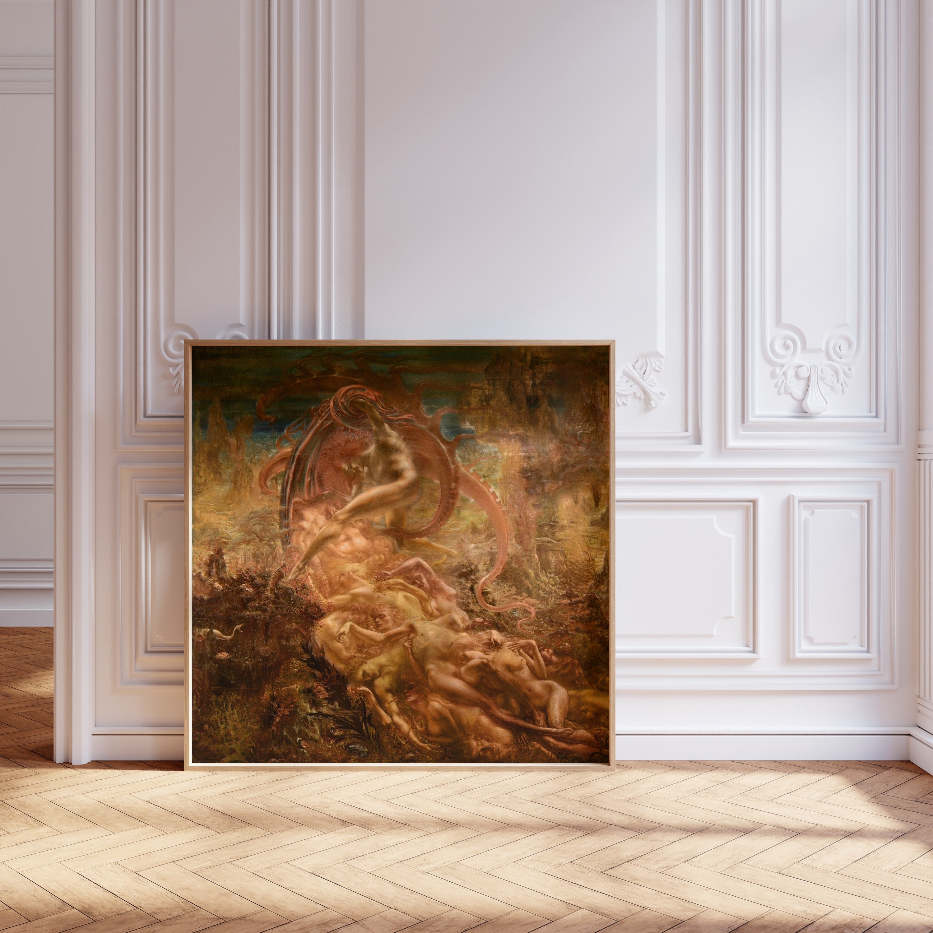 Jean Delville — The Treasures of Satan | Fine Art Giclée Print - 9ArtPrints
