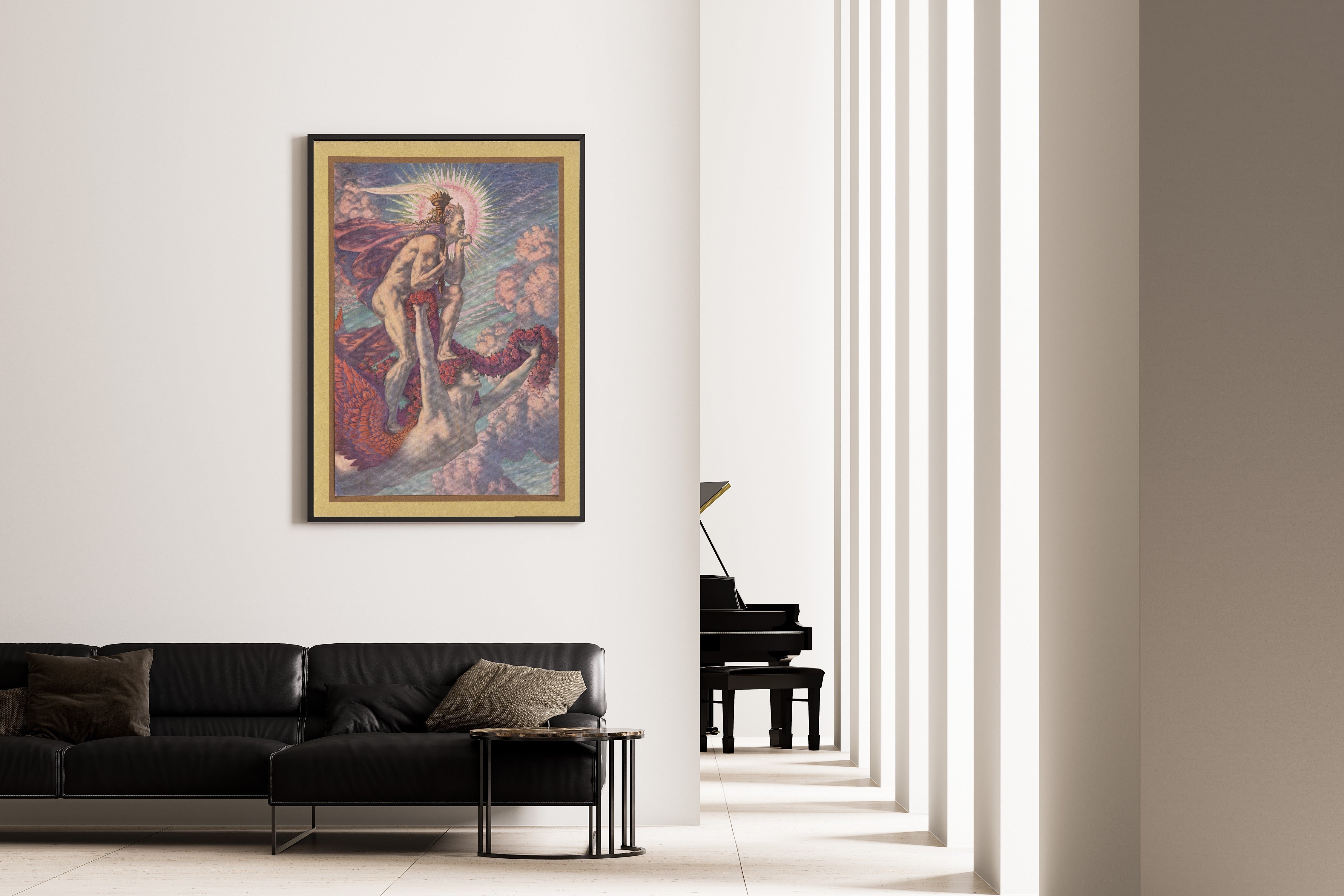 Jean Delville — The Victorious Genius | Fine Art Giclée Print - 9ArtPrints