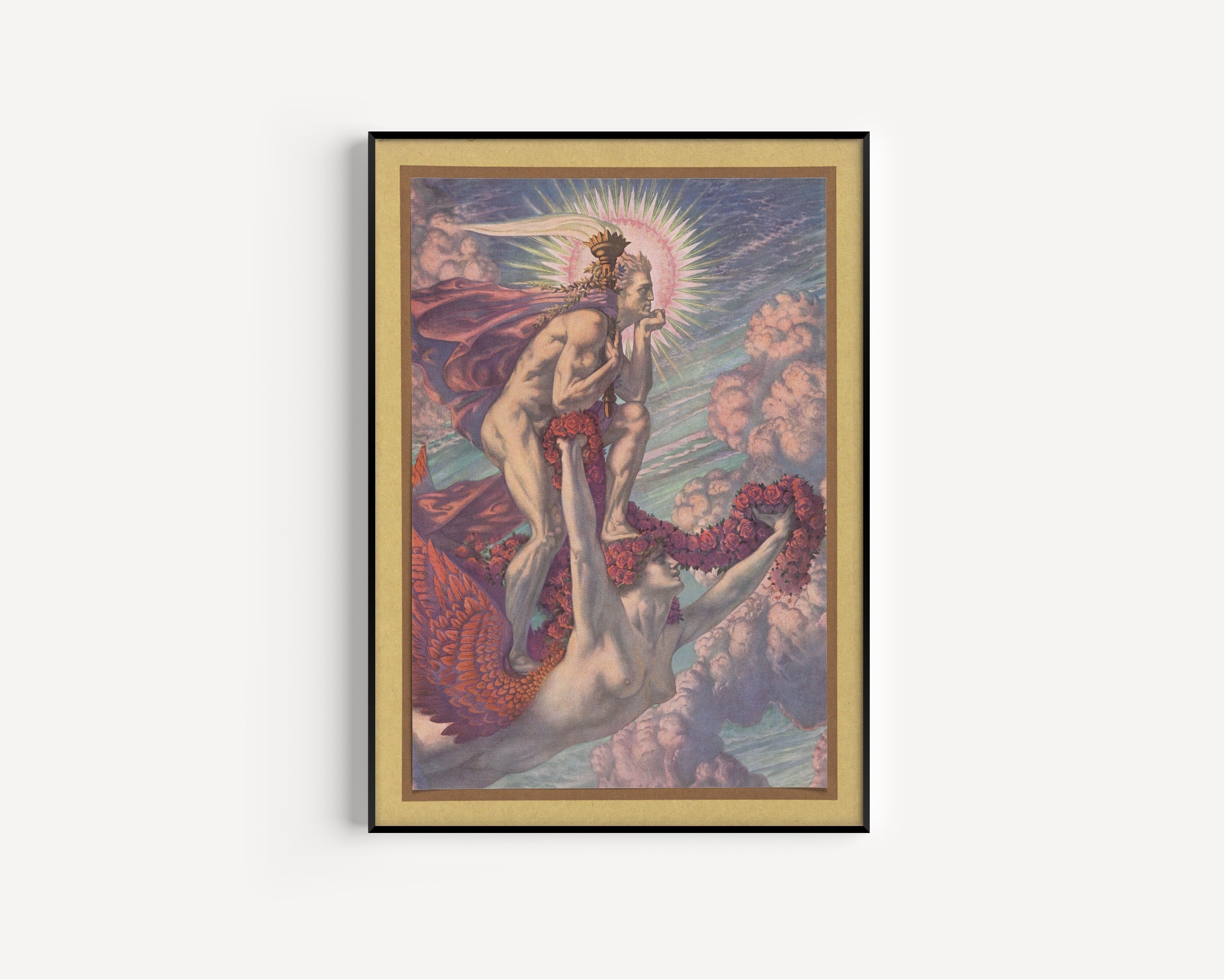 Jean Delville — The Victorious Genius | Fine Art Giclée Print - 9ArtPrints