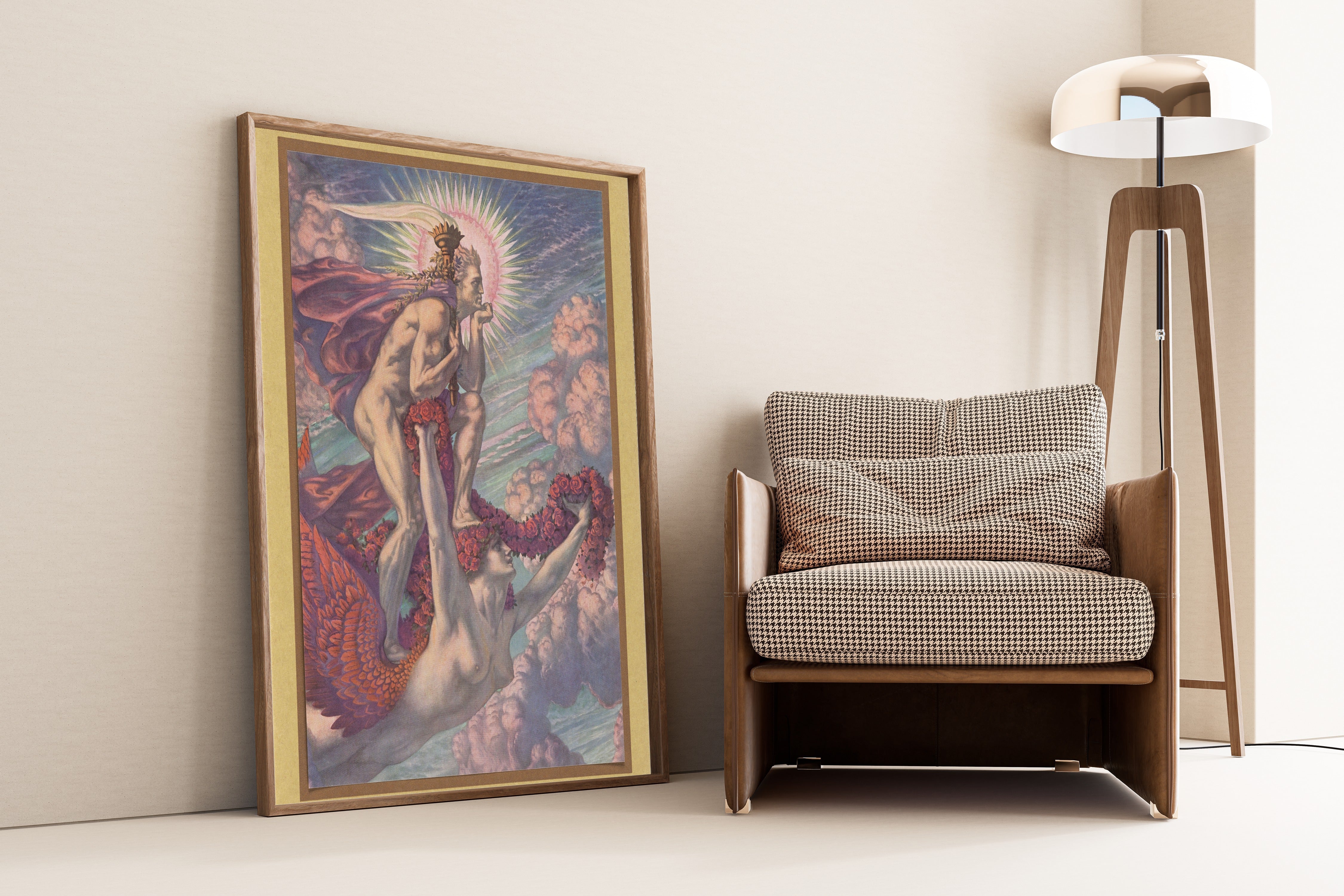 Jean Delville — The Victorious Genius | Fine Art Giclée Print - 9ArtPrints