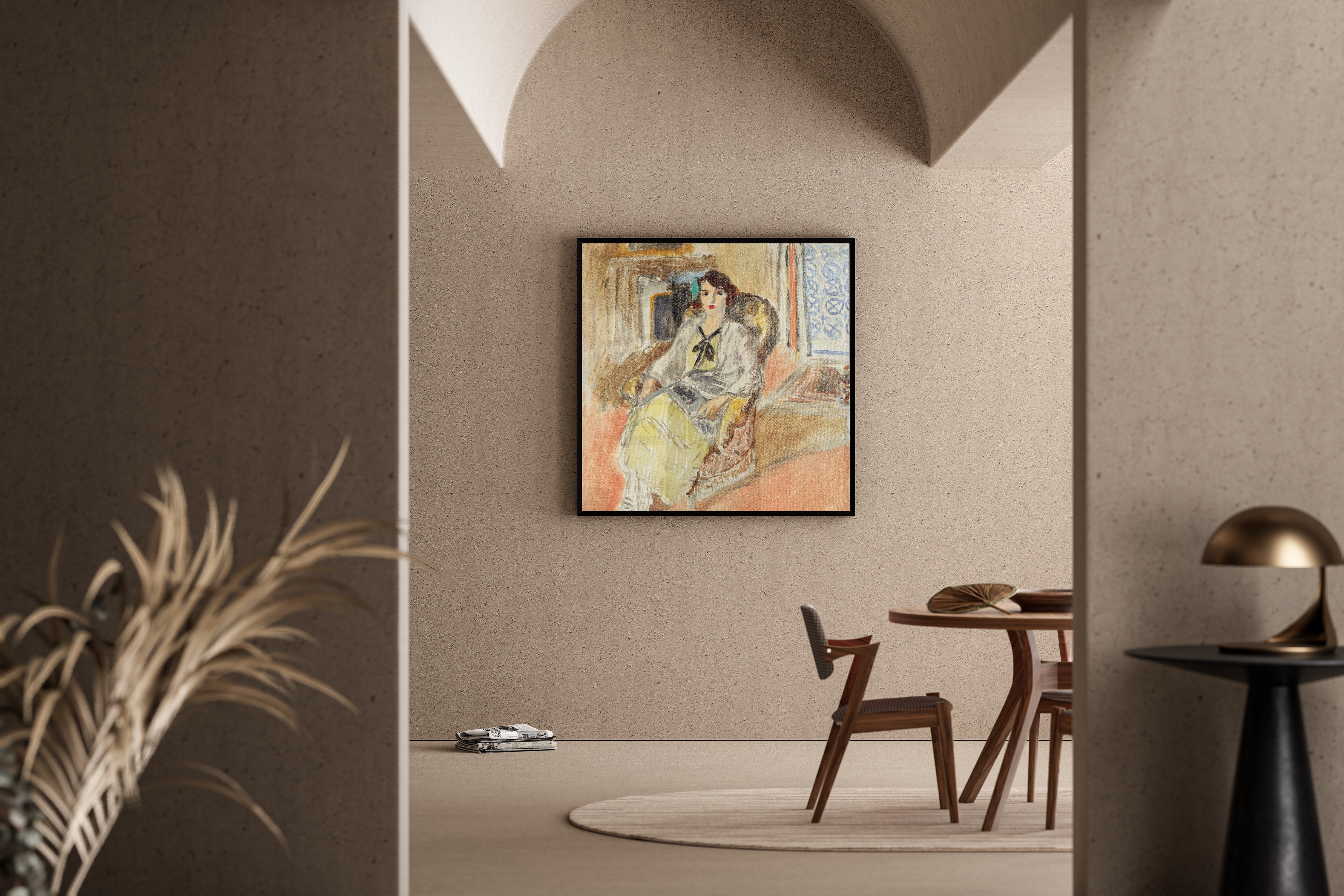 Henri Matisse — Seated Girl, Yellow Dress | Fine Art Print