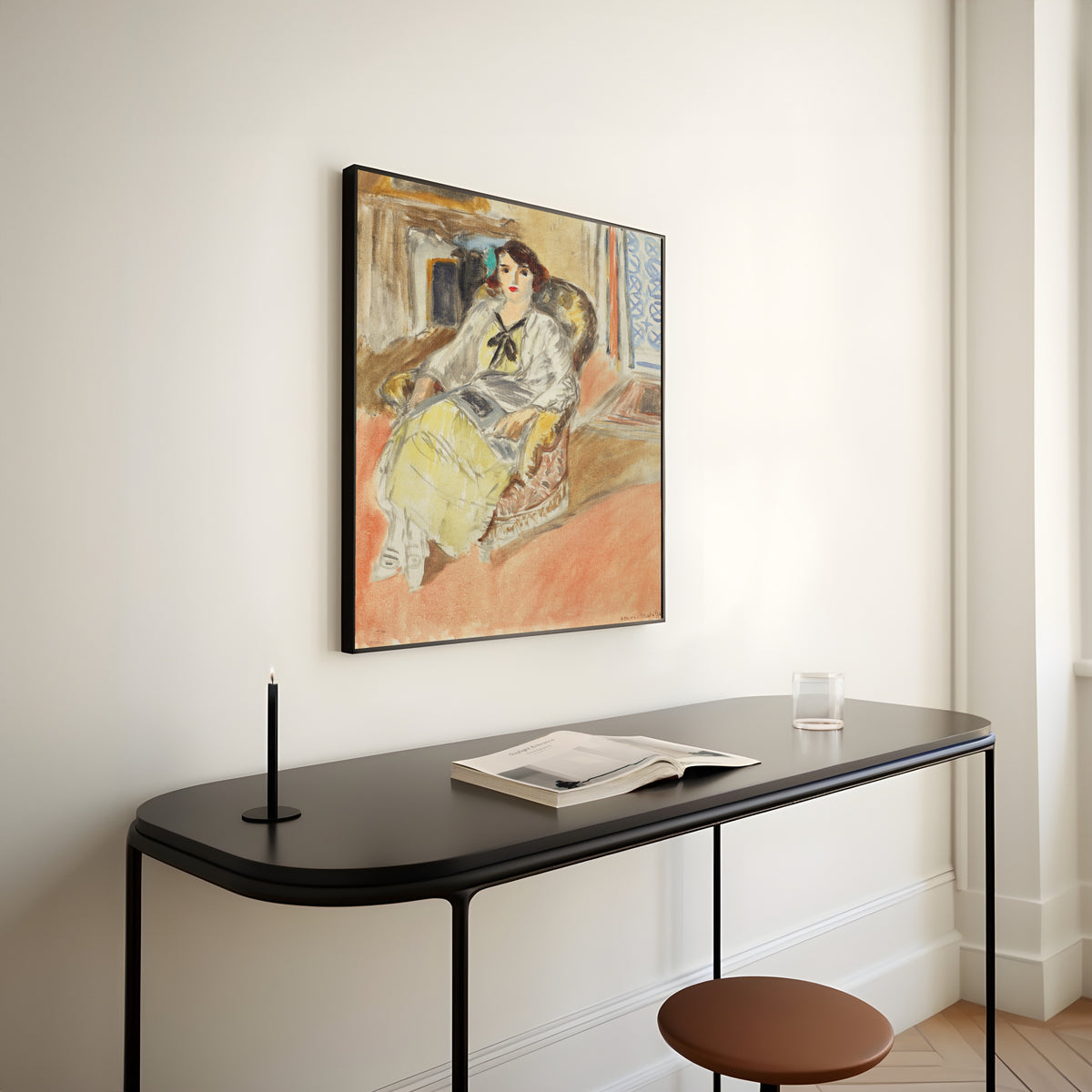 Henri Matisse — Seated Girl, Yellow Dress | Fine Art Print
