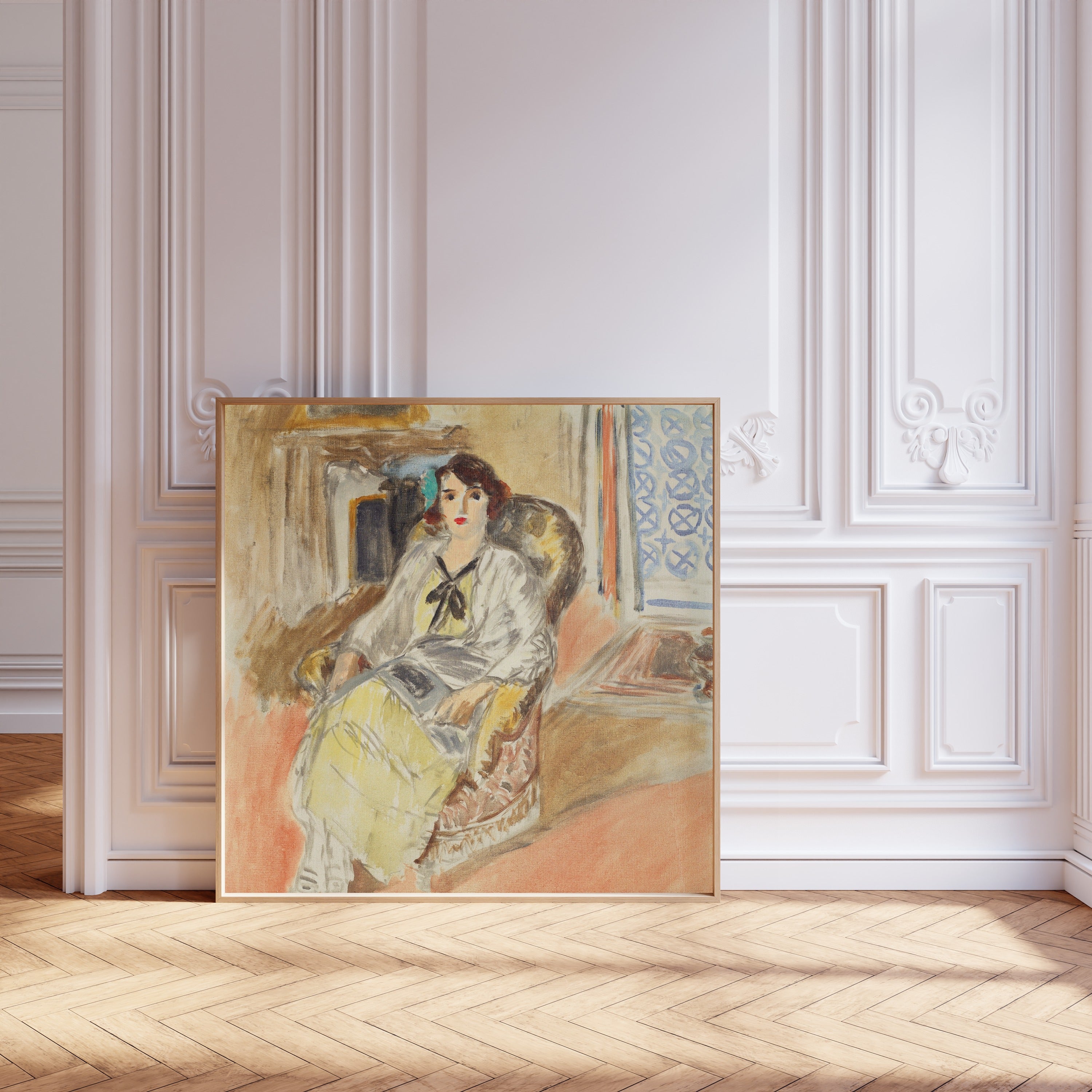 Henri Matisse — Seated Girl, Yellow Dress | Fine Art Print