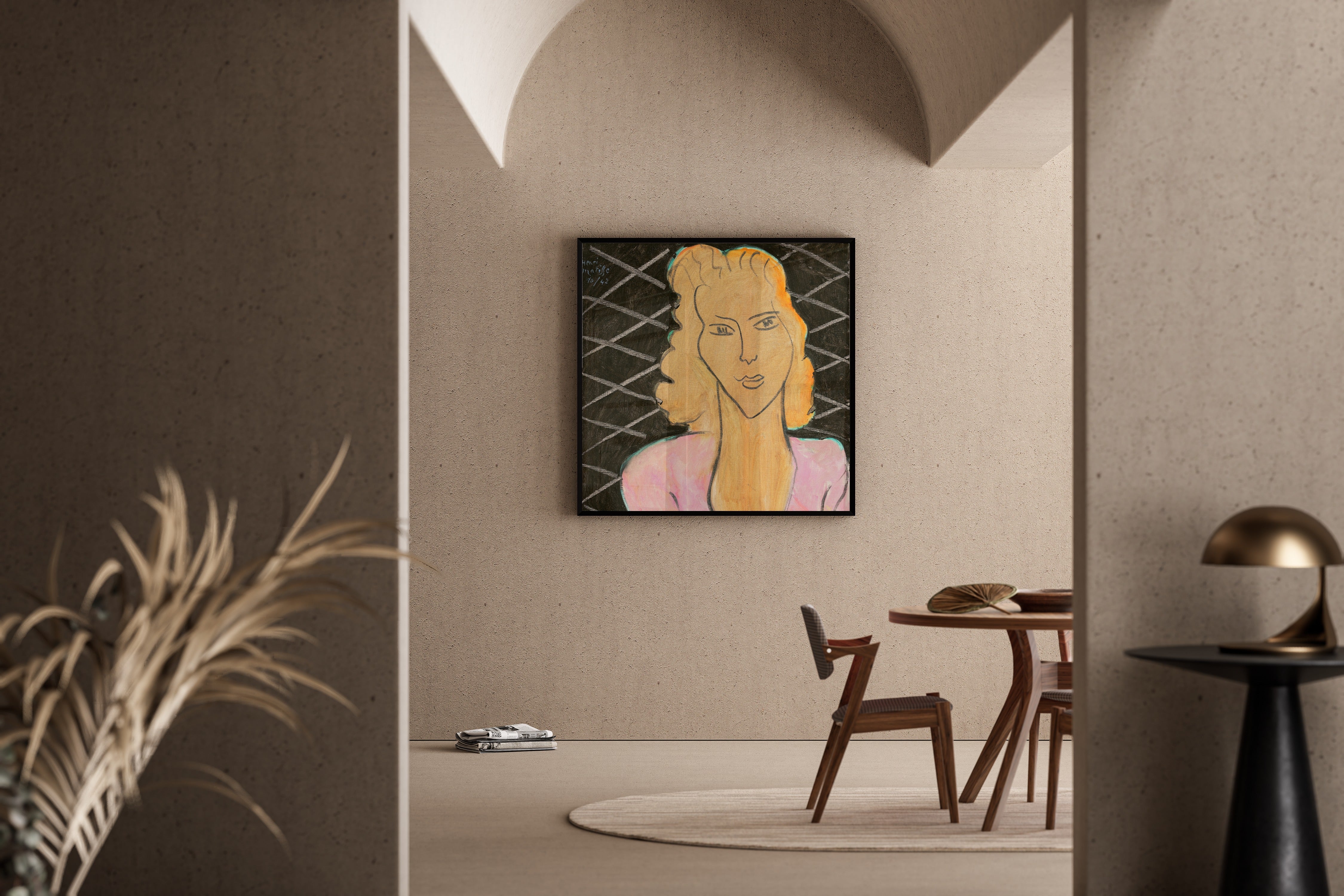 Henri Matisse — Girl in a Pink Dress | Fine Art Print
