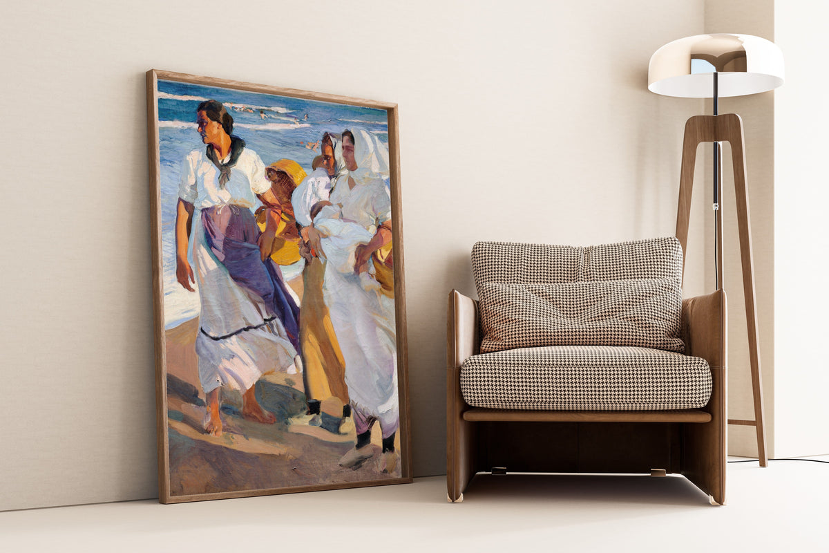 Joaquín Sorolla — Fisherwomen from Valencia | Fine Art Print - 9ArtPrints