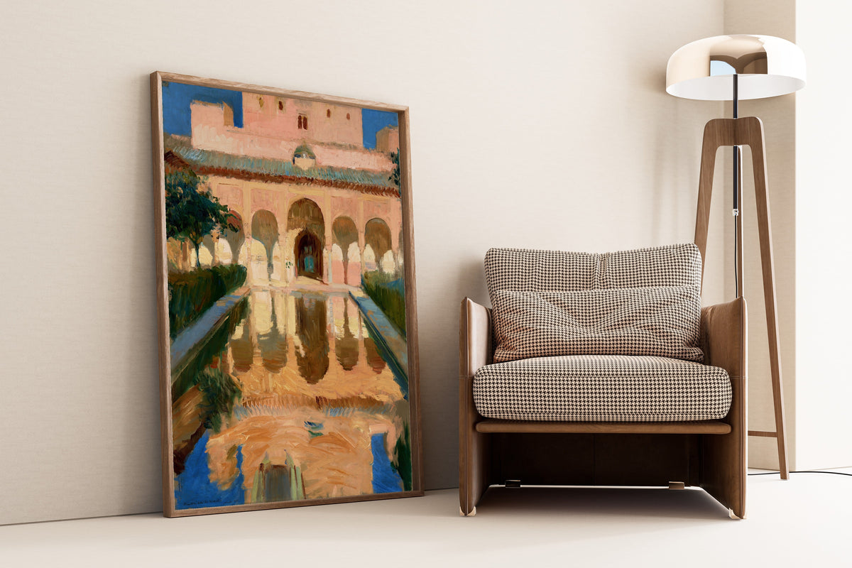 Joaquín Sorolla — Hall of the Ambassadors, Alhambra, Granada | Fine Art Print - 9ArtPrints