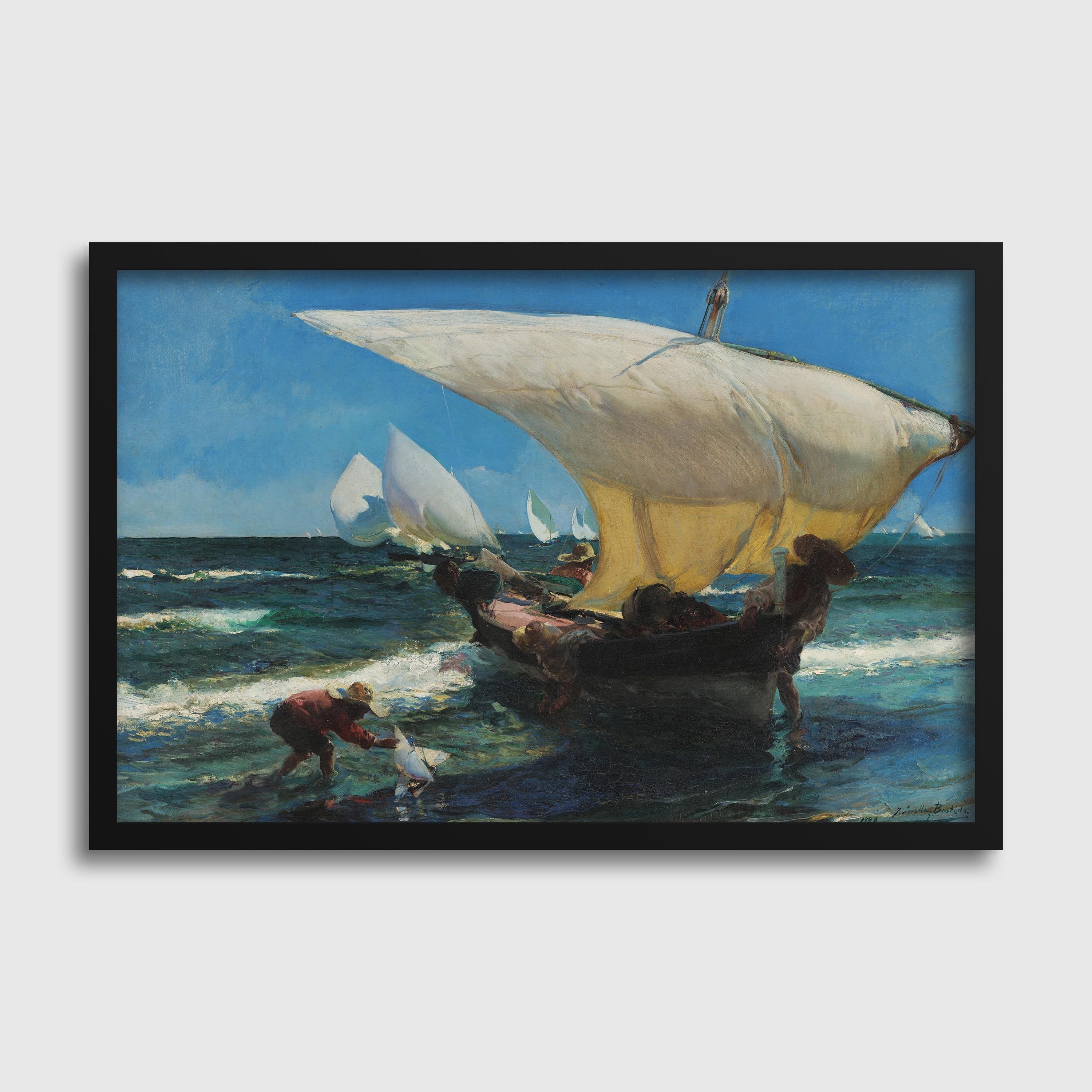 Joaquín Sorolla — On the Coast of Valencia | Fine Art Print - 9ArtPrints