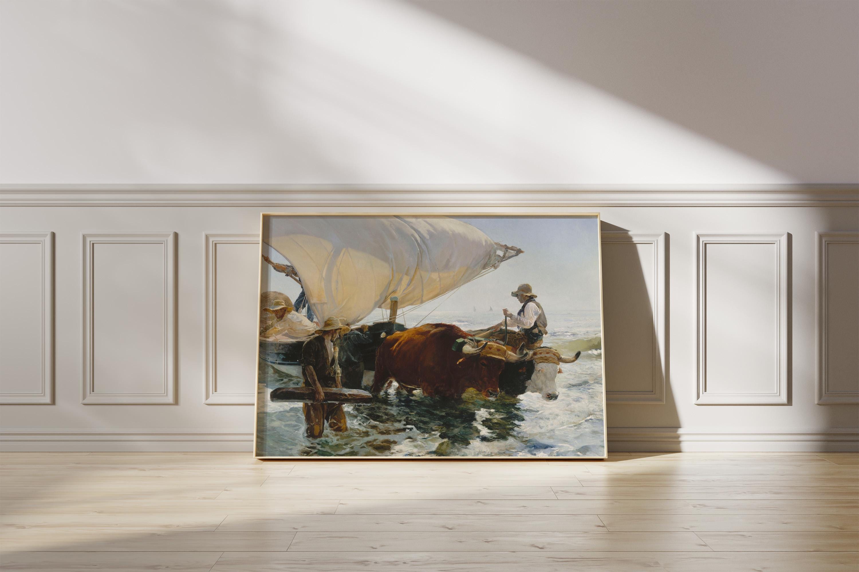 Joaquín Sorolla — Returning Fishermen | Fine Art Print - 9ArtPrints