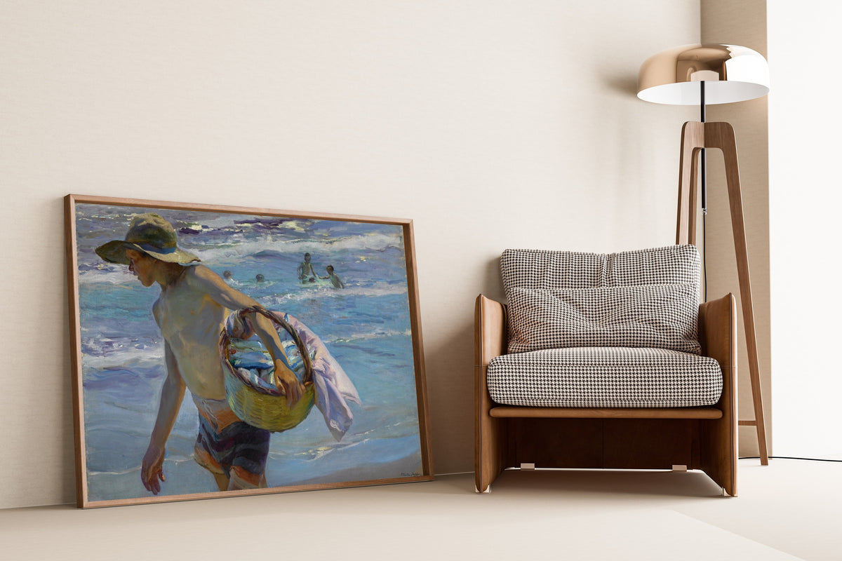 Joaquín Sorolla — The Fisherman (El Pescador) | Fine Art Print - 9ArtPrints