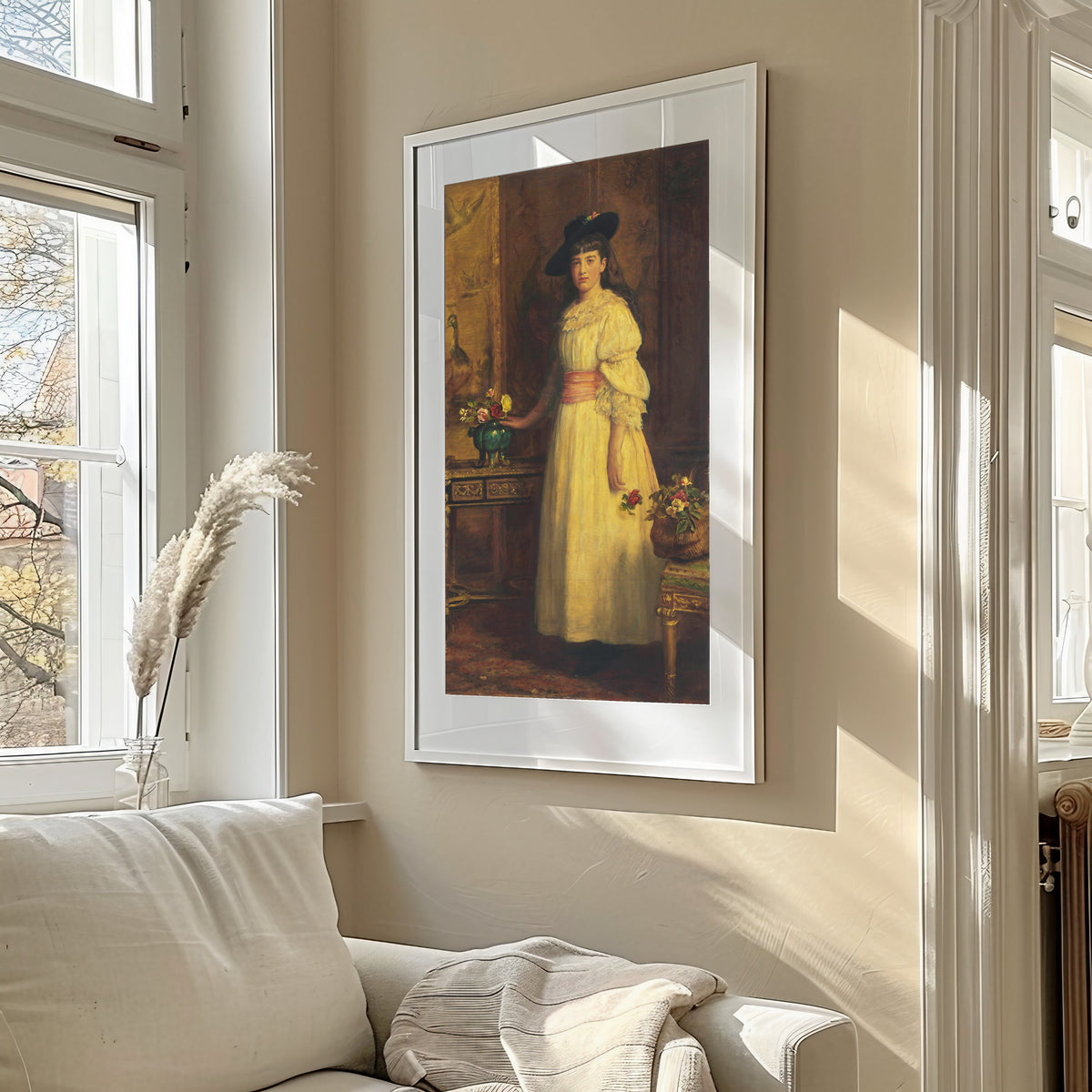 John Everett Millais — Miss Gertrude Vanderbilt | Pre-Raphaelite Art Print