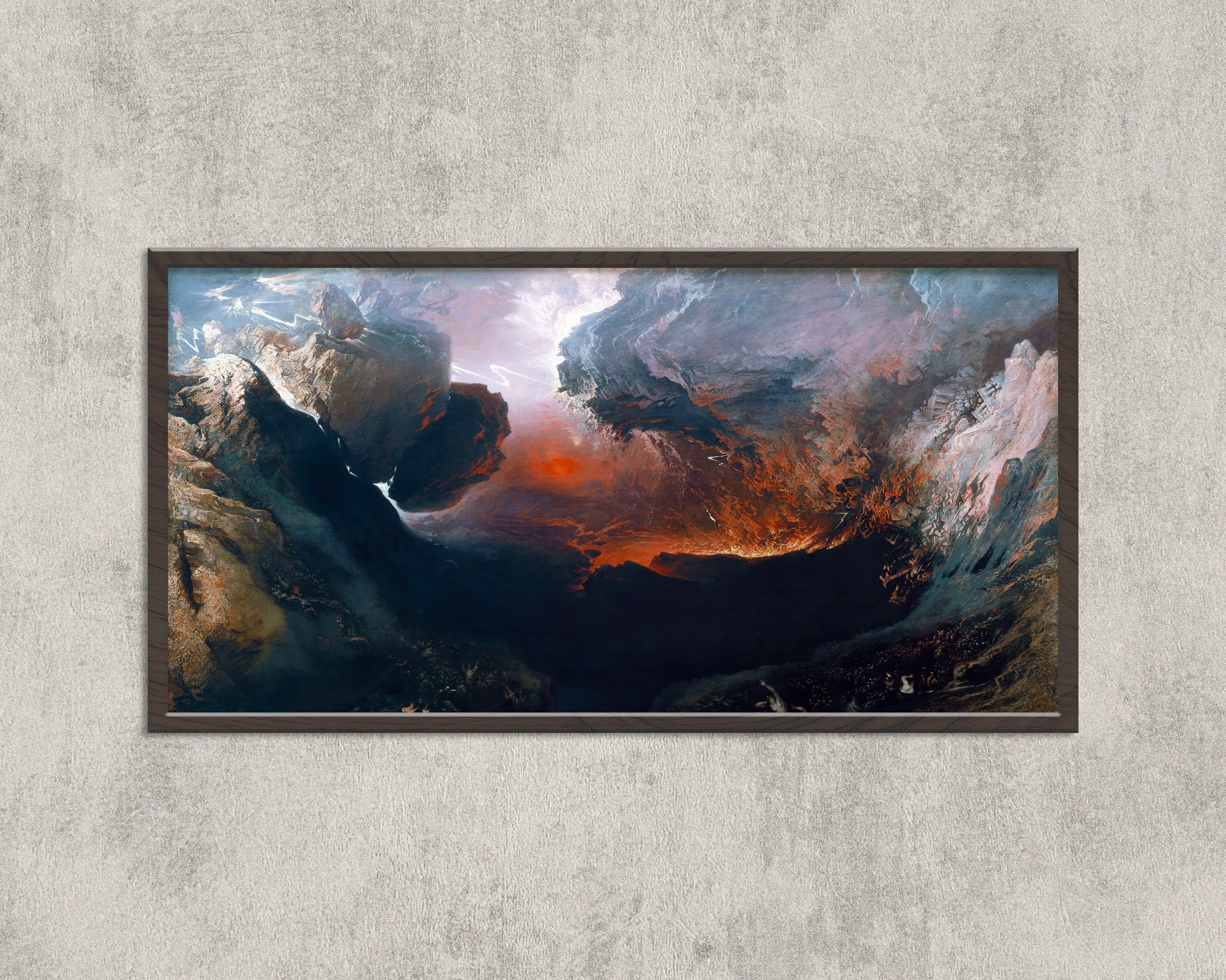 John Martin — The Great Day of His Wrath | Fine Art Giclée Print - 9ArtPrints