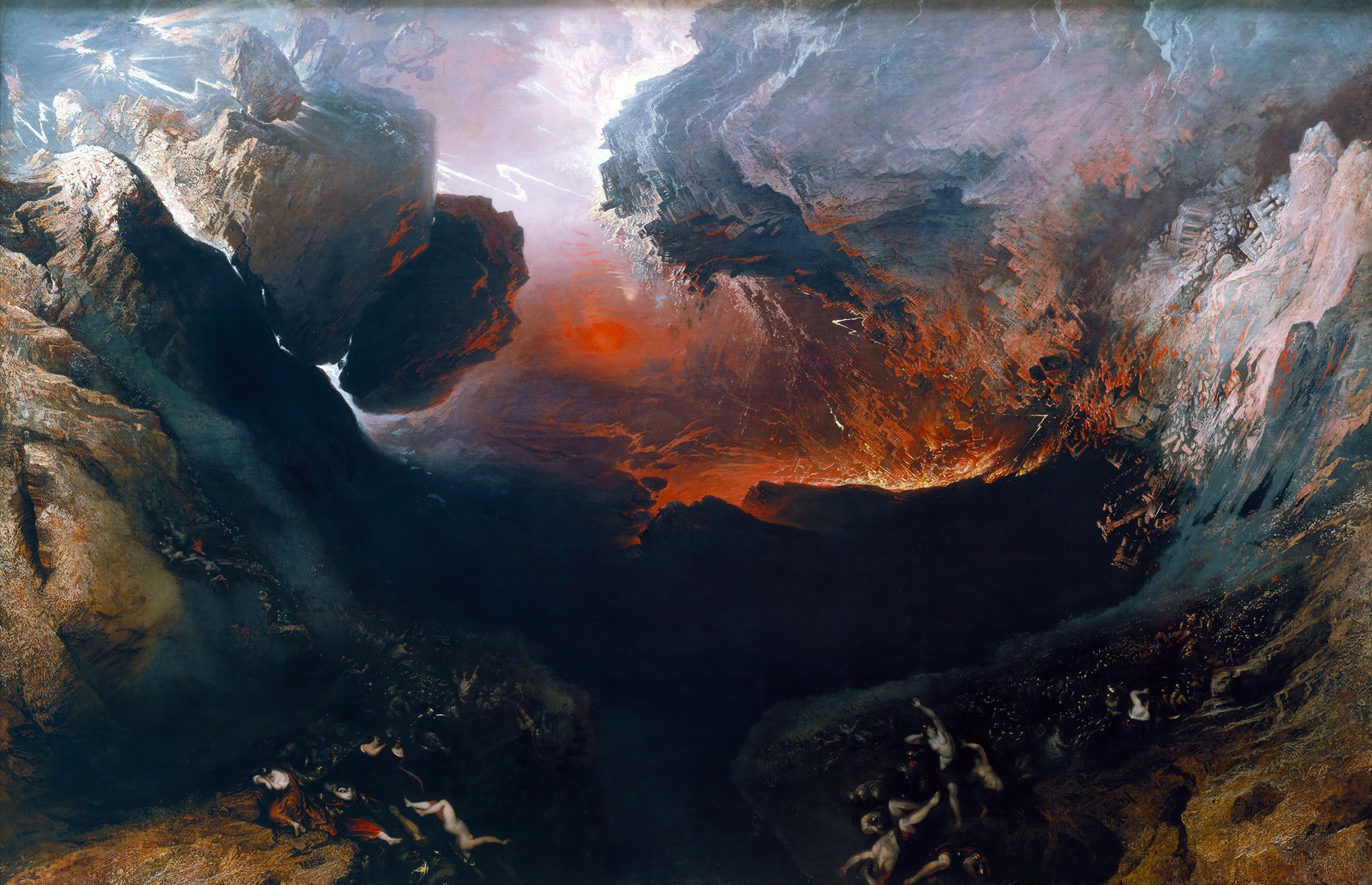 John Martin — The Great Day of His Wrath | Fine Art Giclée Print - 9ArtPrints