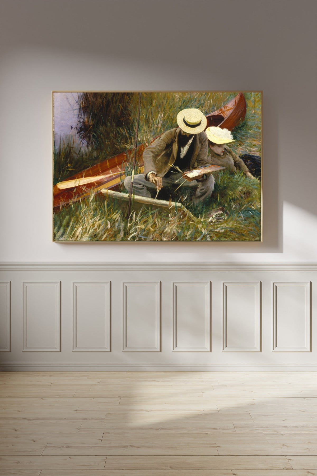 John Singer Sargent — An Out-of-Doors Study | Fine Art Print - 9ArtPrints