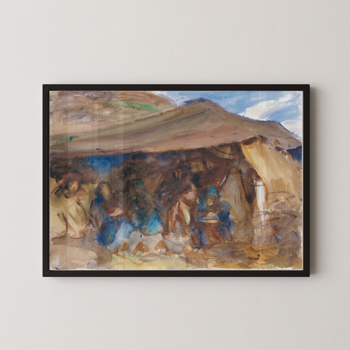 John Singer Sargent — Bedouin Tent | Fine Art Print - 9ArtPrints