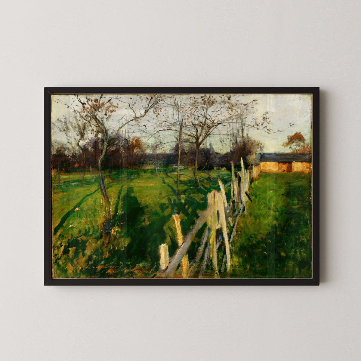 John Singer Sargent — Home Fields | Fine Art Print - 9ArtPrints