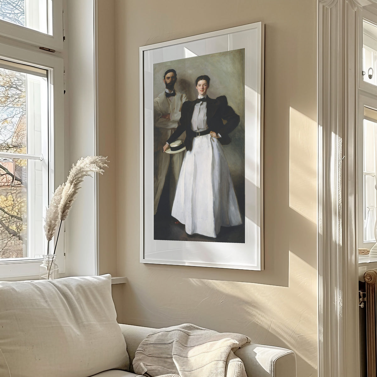 John Singer Sargent — Mr. and Mrs. I. N. Phelps Stokes | Fine Art Print - 9ArtPrints