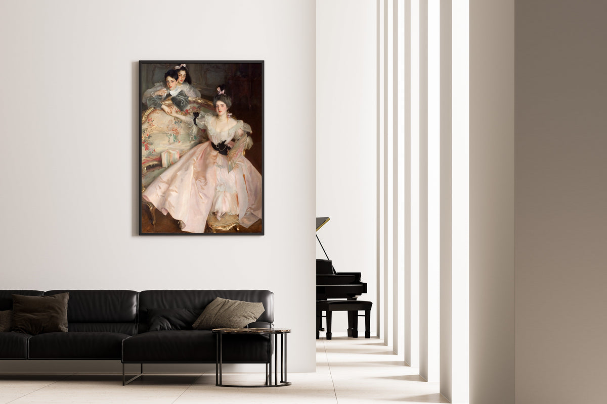 John Singer Sargent — Mrs Carl Meyer and Her Children | Fine Art Print - 9ArtPrints