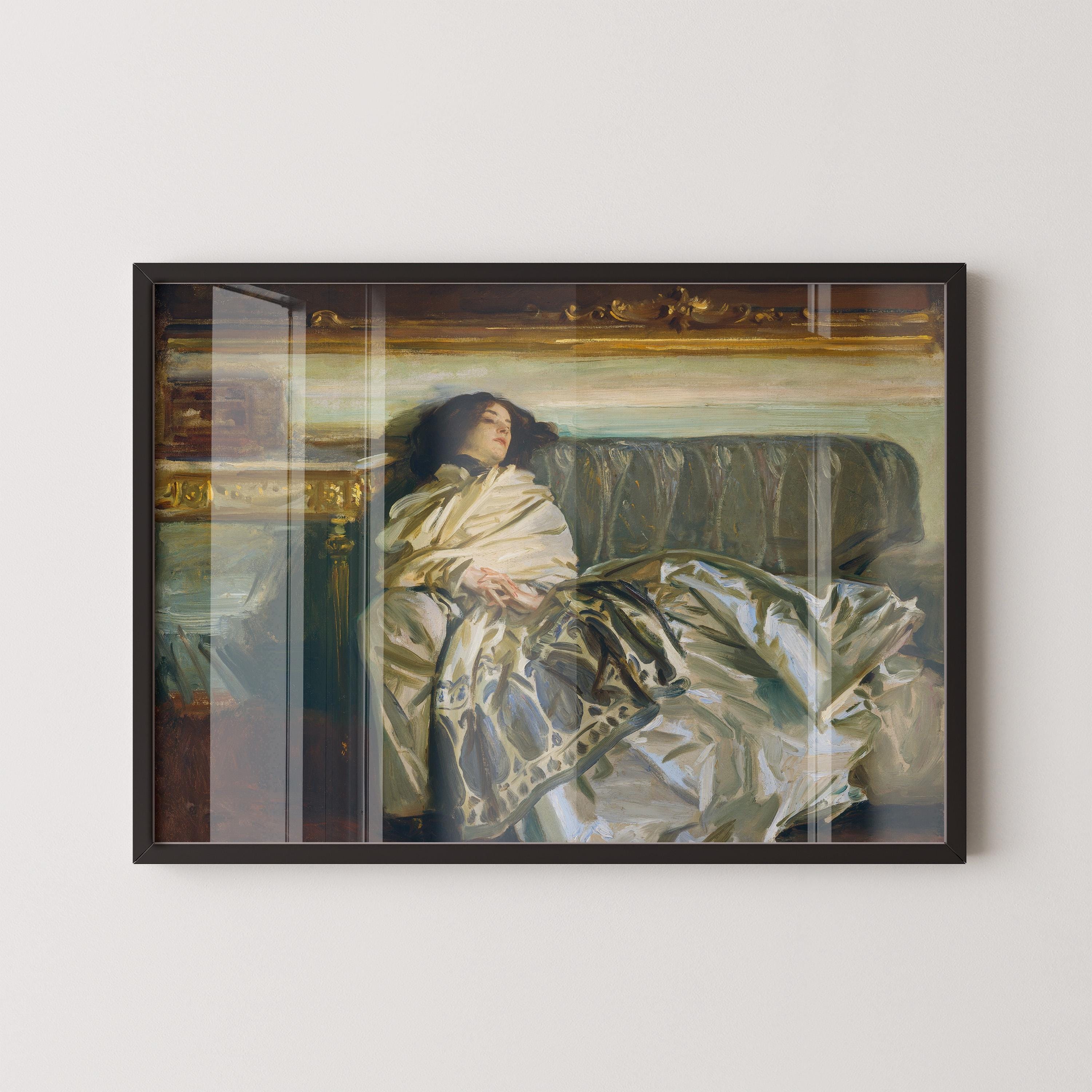 John Singer Sargent - NONCHALOIR | Famous Art