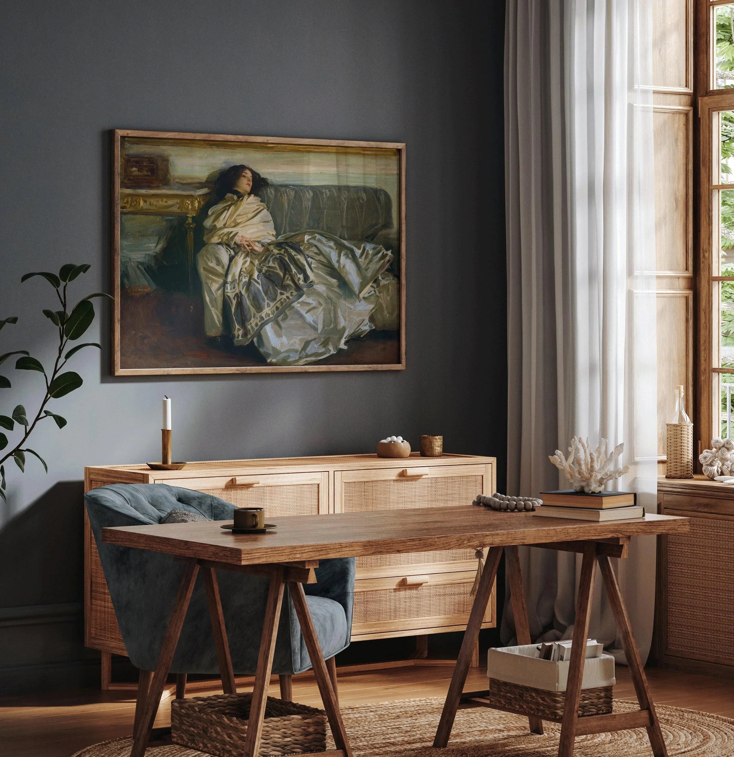 John Singer Sargent - NONCHALOIR | Famous Art