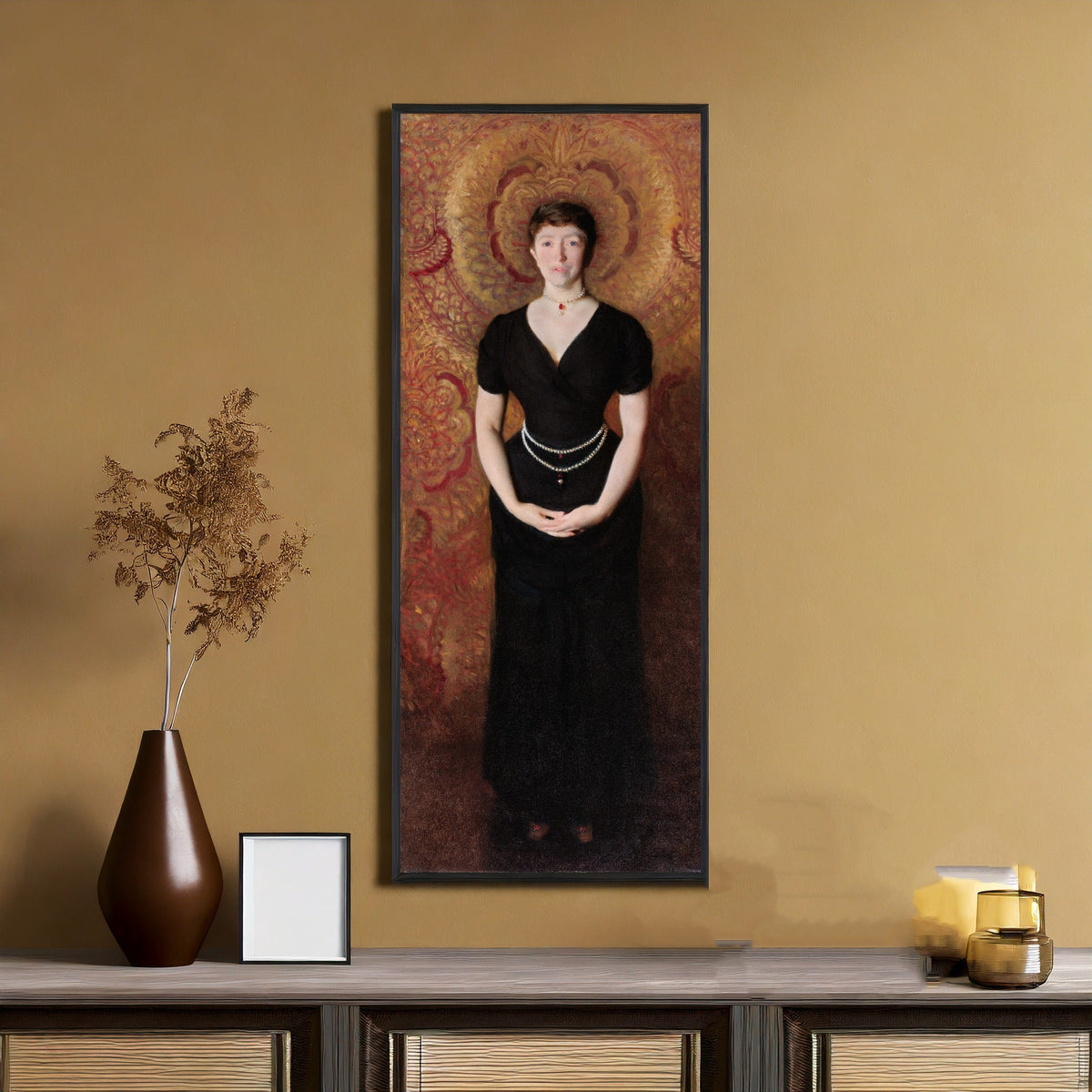 John Singer Sargent — Portrait of Isabella Stewart Gardner | Fine Art Print - 9ArtPrints
