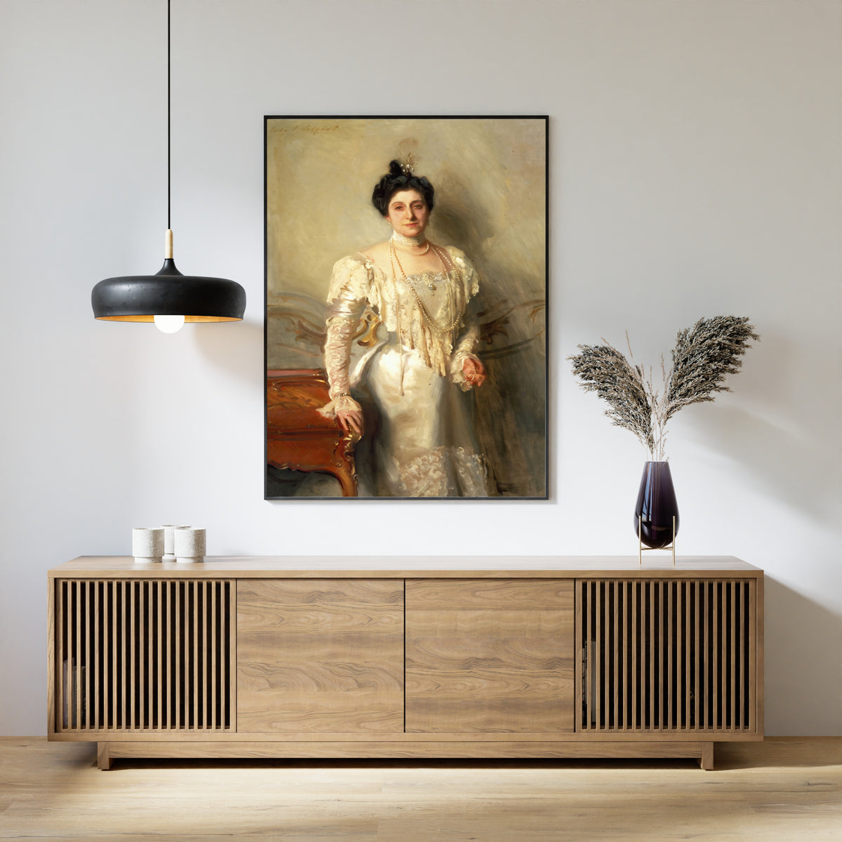John Singer Sargent — Portrait of Mrs. Asher B. Wertheimer | Fine Art Print - 9ArtPrints