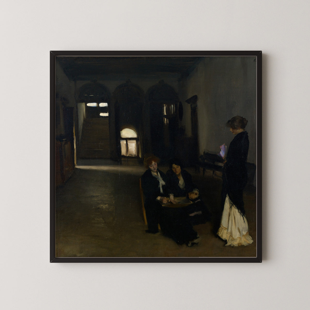 John Singer Sargent — Venetian Bead Stringers | Fine Art Print - 9ArtPrints