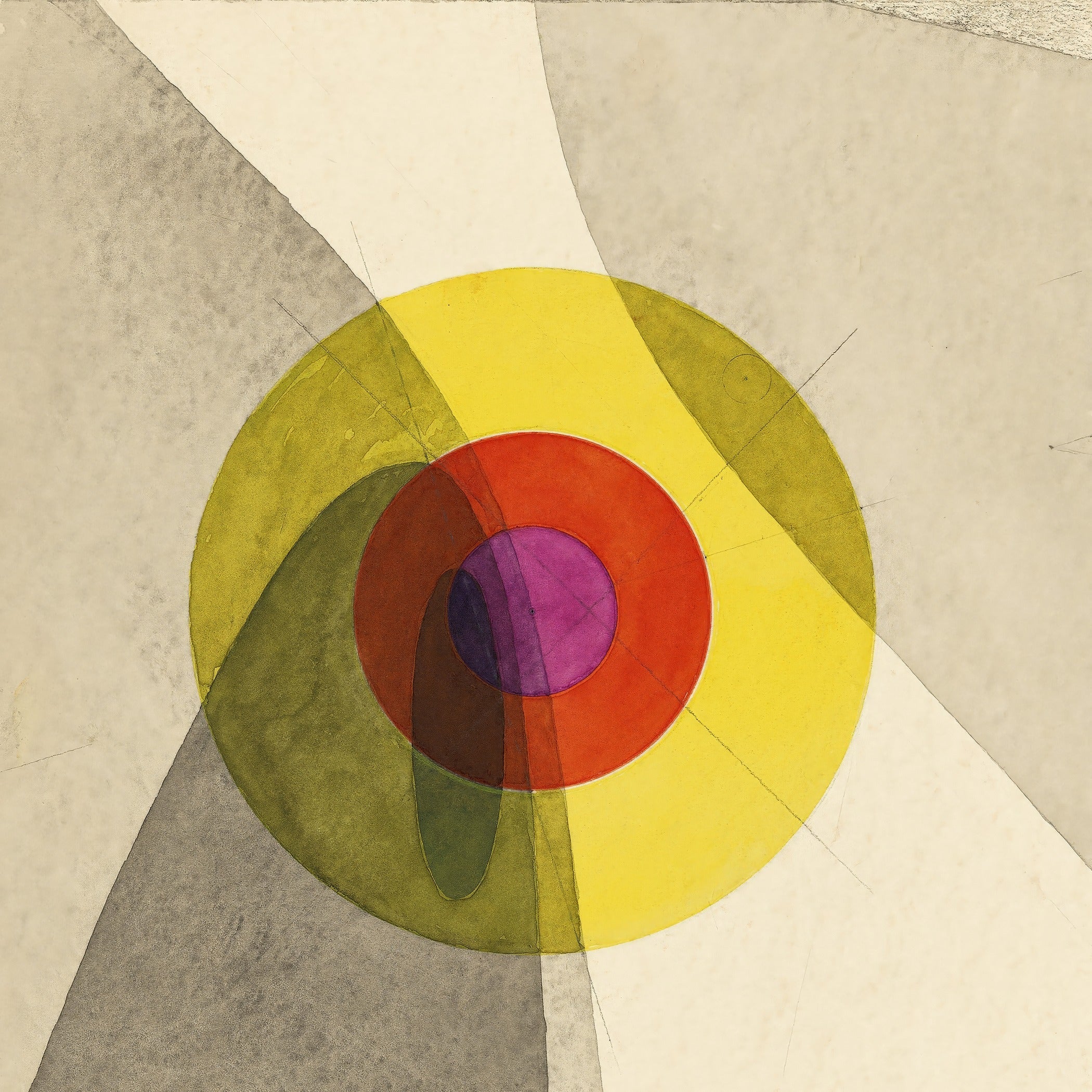 Joost Schmidt — Bauhaus Exhibition Poster | Mid-Century Modern in Yellow (1×1) - 9ArtPrints