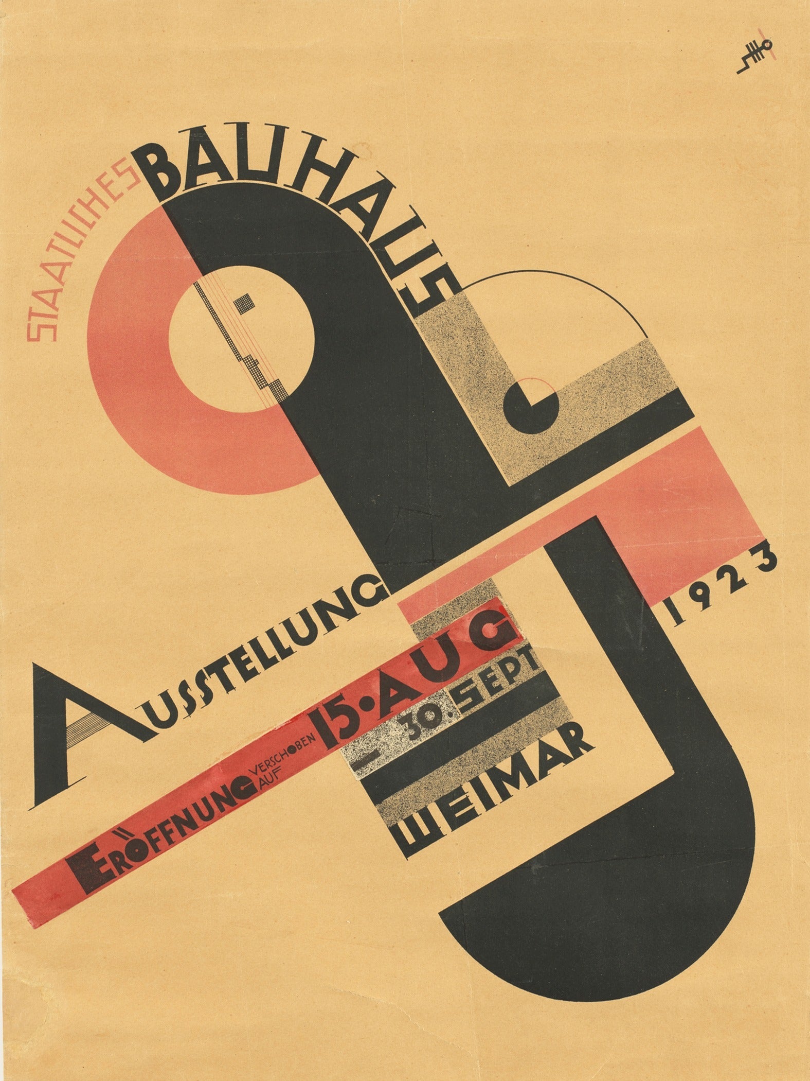 Joost Schmidt — Bauhaus Vintage Poster | Bauhaus Exhibition Print - 9ArtPrints