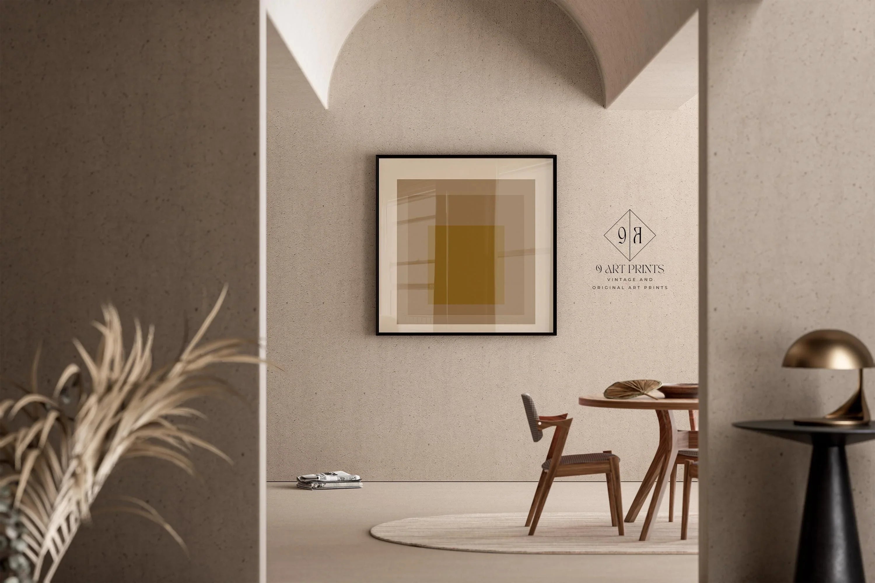 Josef Albers 'Going Dutch' Giclee Print: Mid - Century Modern Art 'Homage to the Square' - 9ArtPrints