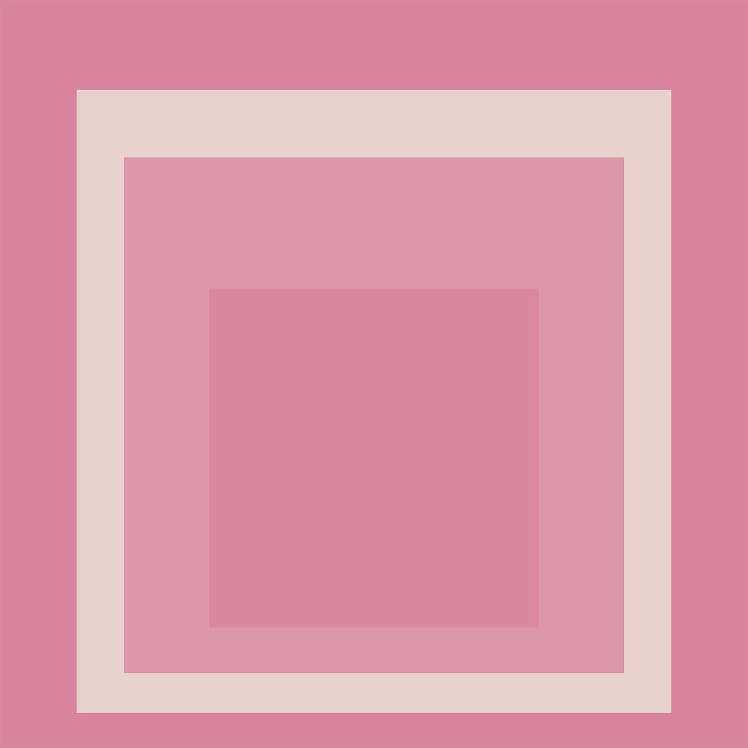 Josef Albers Inspired - Margot - 'Homage to the Square' Giclee Print: Mid - Century Modern Art - 9ArtPrints