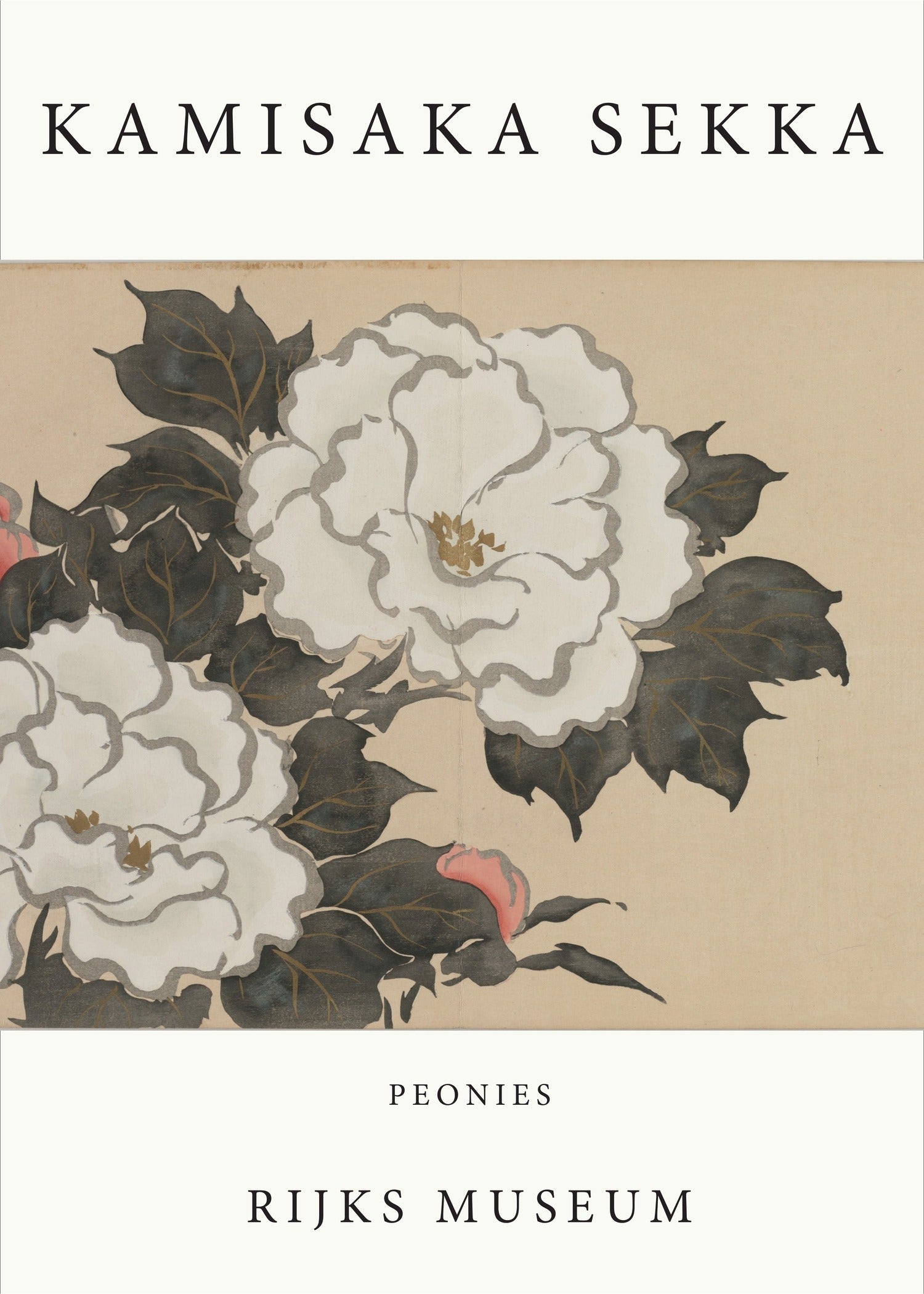 Kamisaka Sekka — Peonies | Rinpa Revival Print - 9ArtPrints
