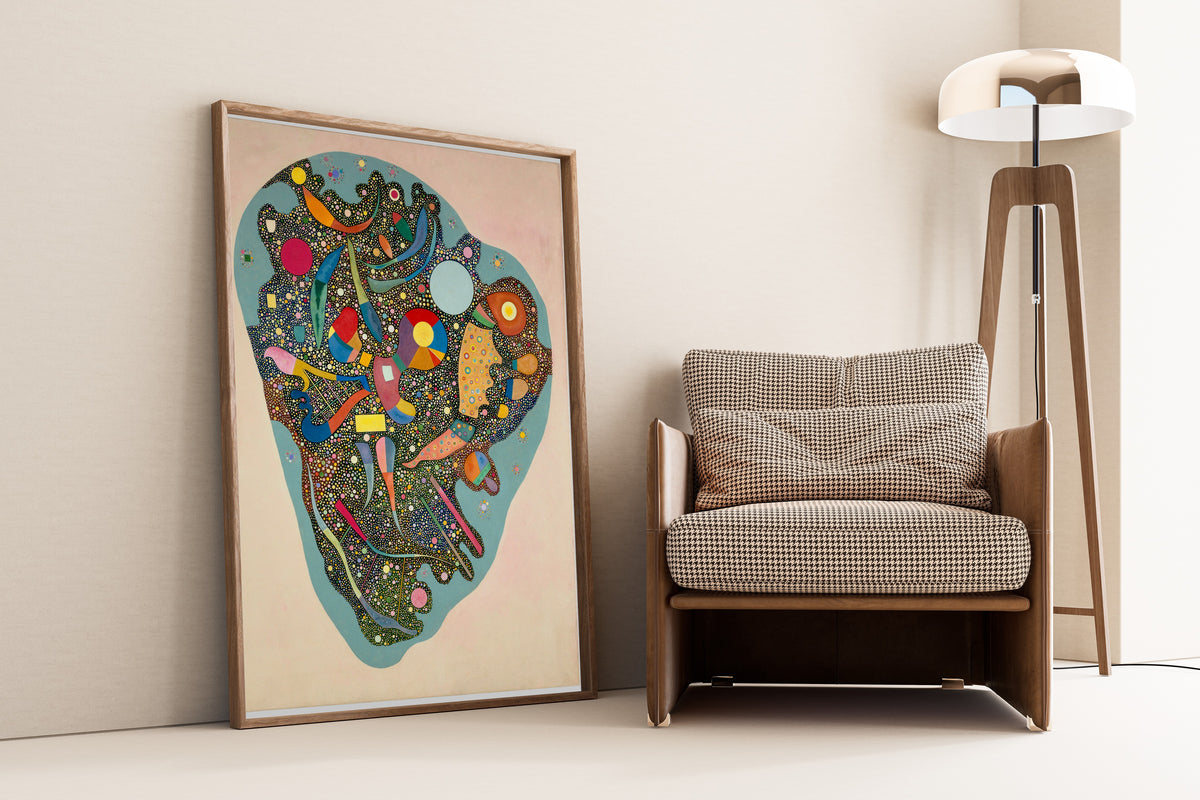 Wassily Kandinsky — Regulated Heap | Expressionist Fine Art Print