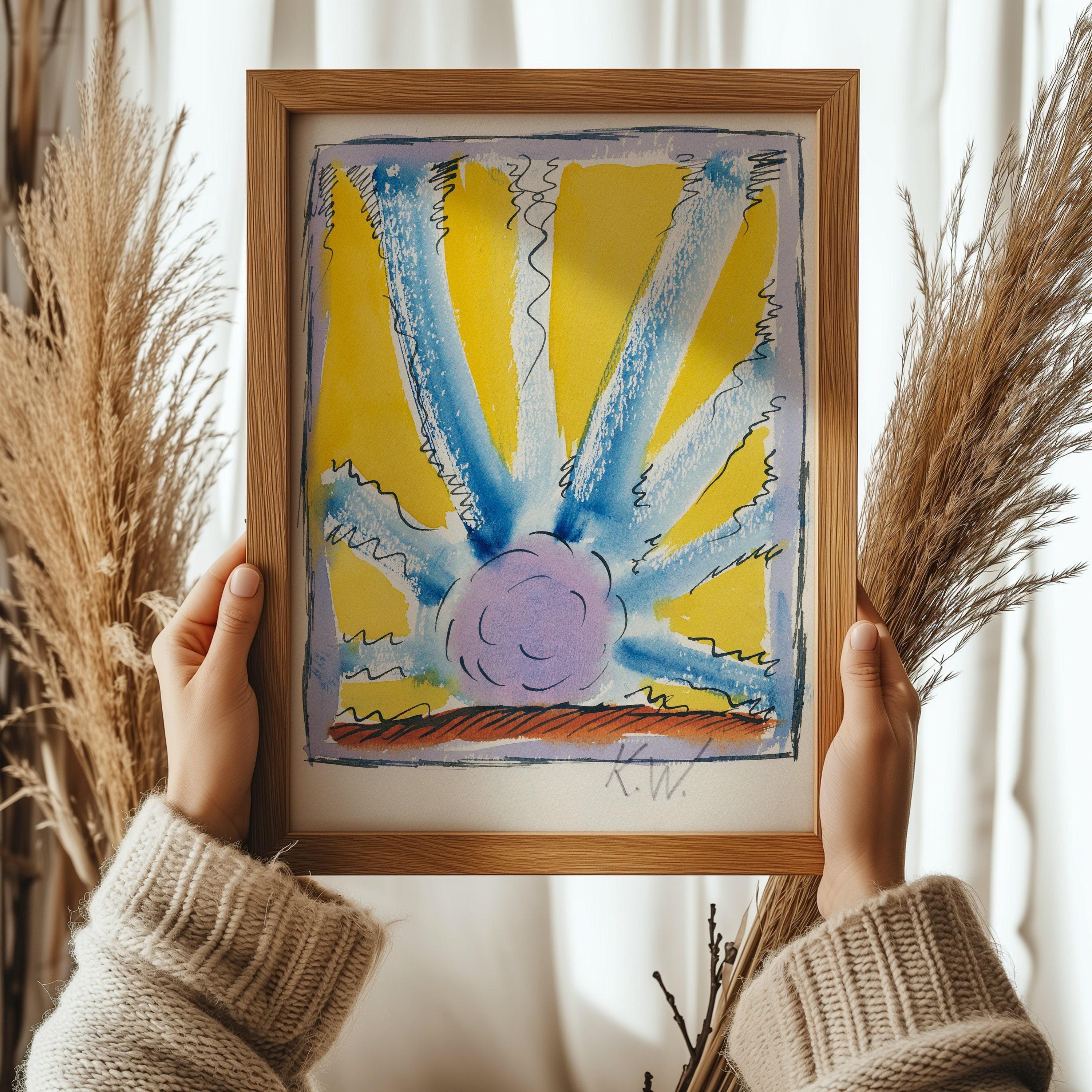 Karl Wiener - From My Life (50 Sheets) No. 14 | Modern Abstract Art