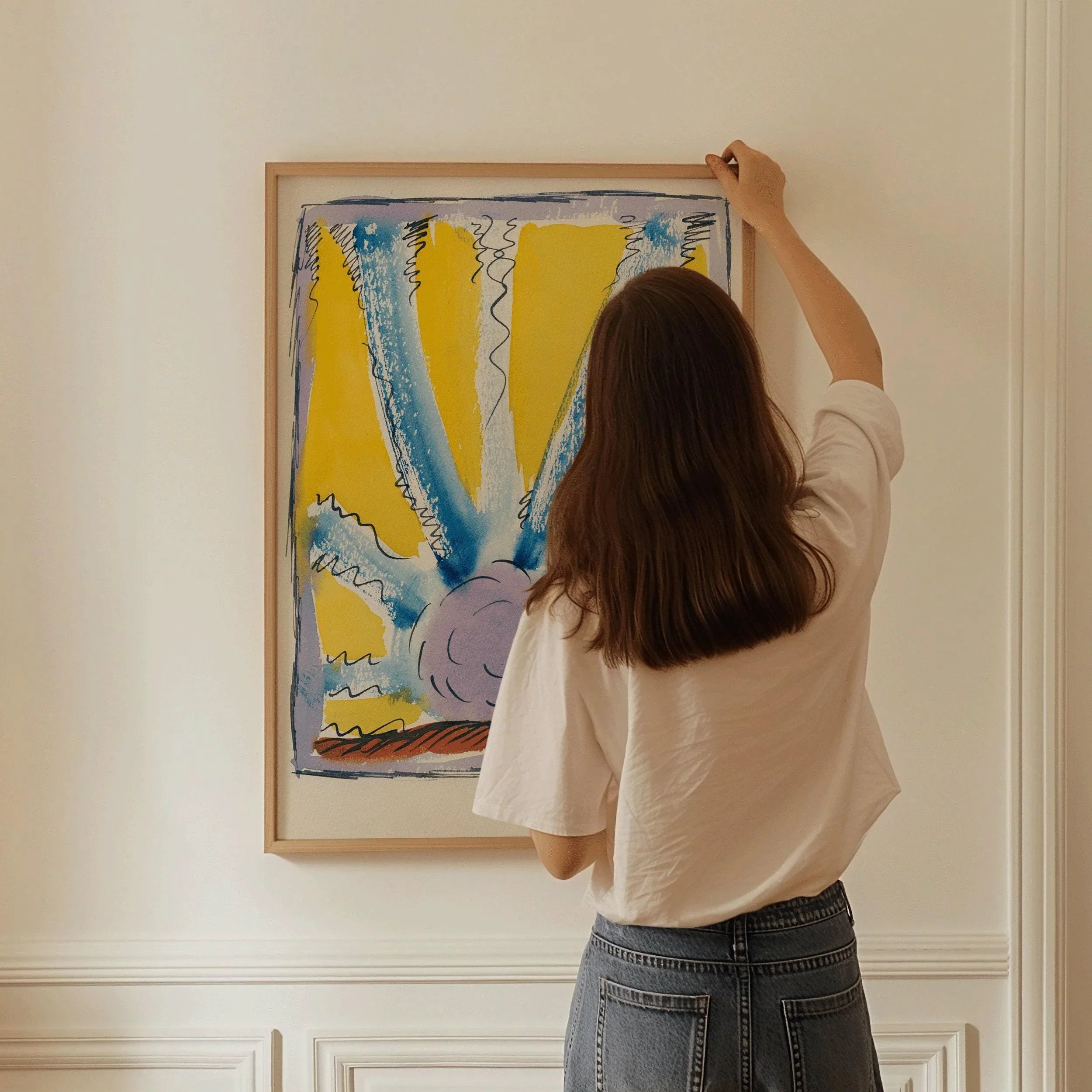 Karl Wiener - From My Life (50 Sheets) No. 14 | Modern Abstract Art