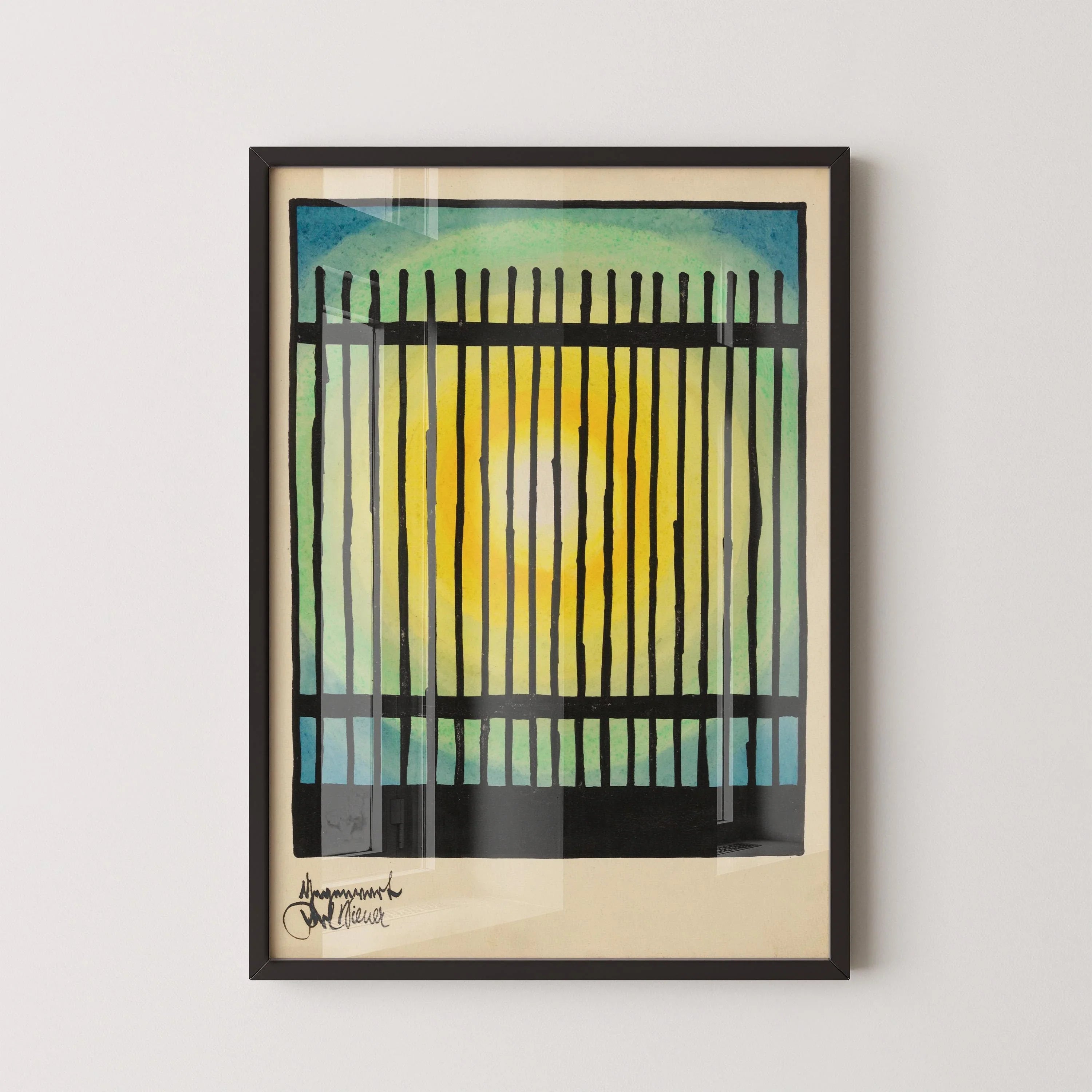 Karl Wiener - Gegenwart (The Present) | Modern Abstract Art