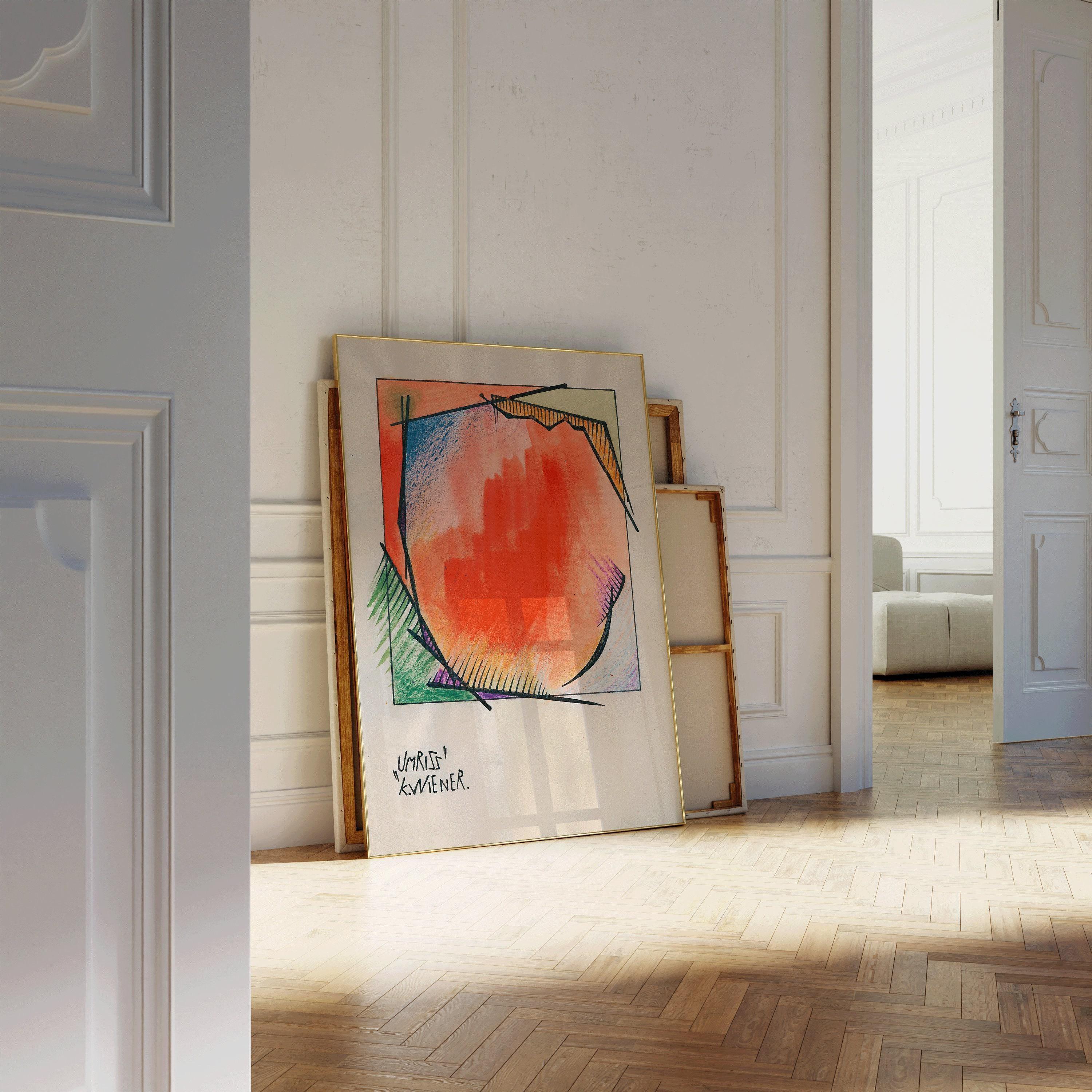 Karl Wiener - Umriss (Outline) | Modern Abstract Art