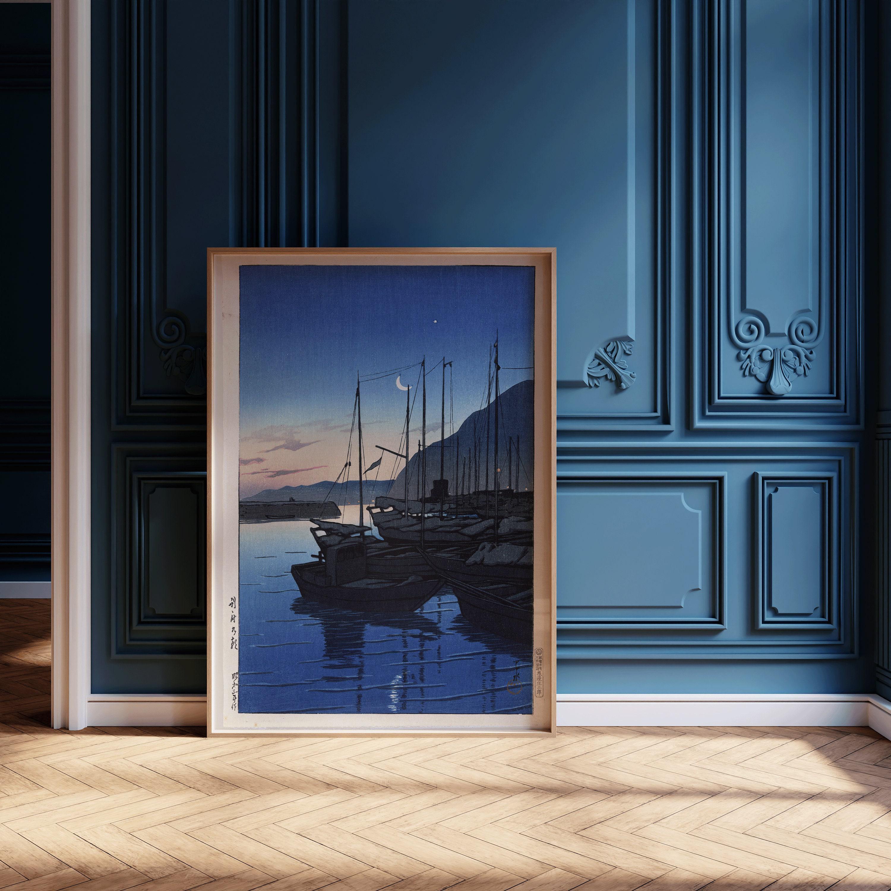 Kawase Hasui - Beppu Morning Giclee Print: Vintage Japanese Woodcut - 9ArtPrints