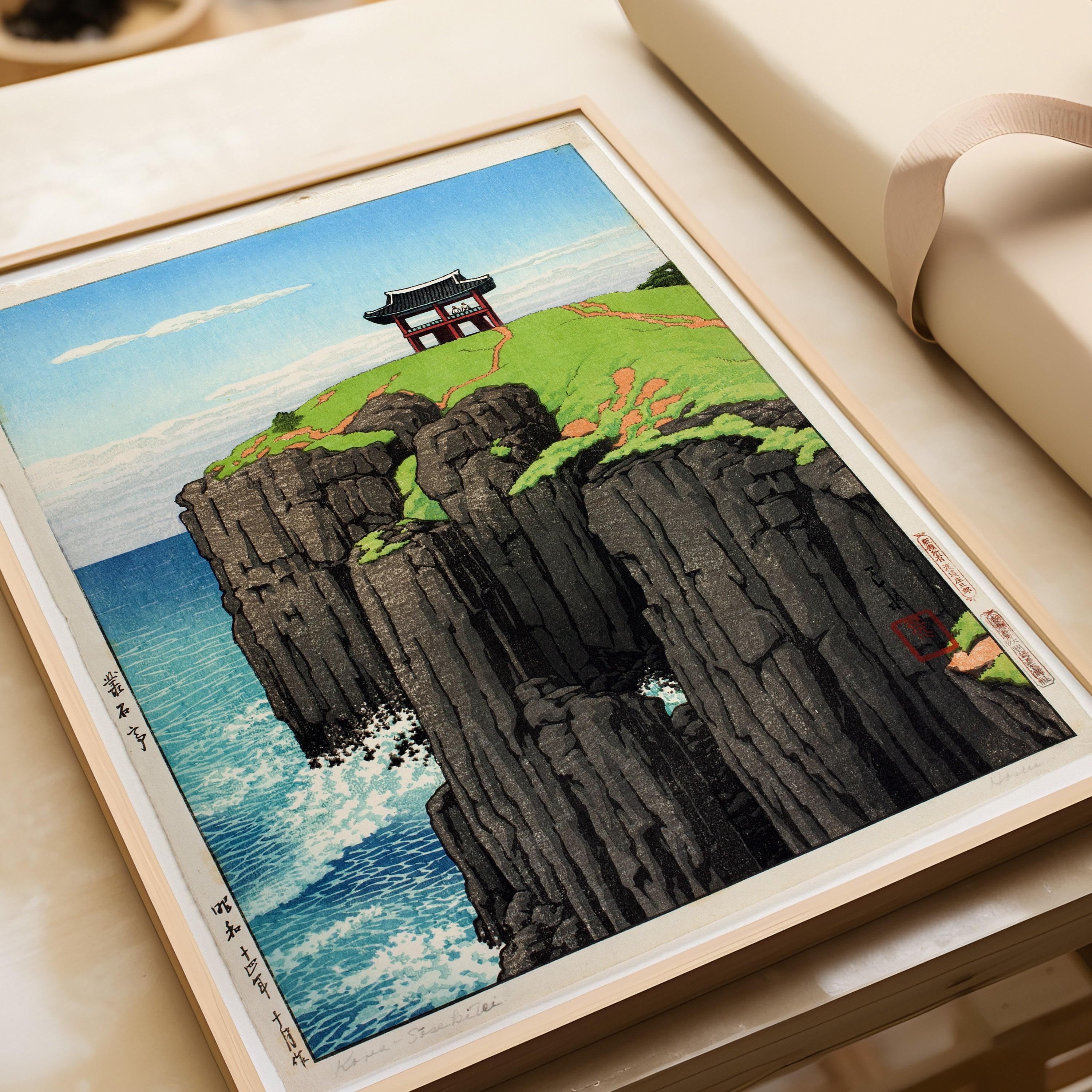 Kawase Hasui - Chongsokjong Kyongju from Eight Views of Korea | PREMIUM GICLÉE PRINT | Vintage Japanese Woodblock Art available framed - 9ArtPrints