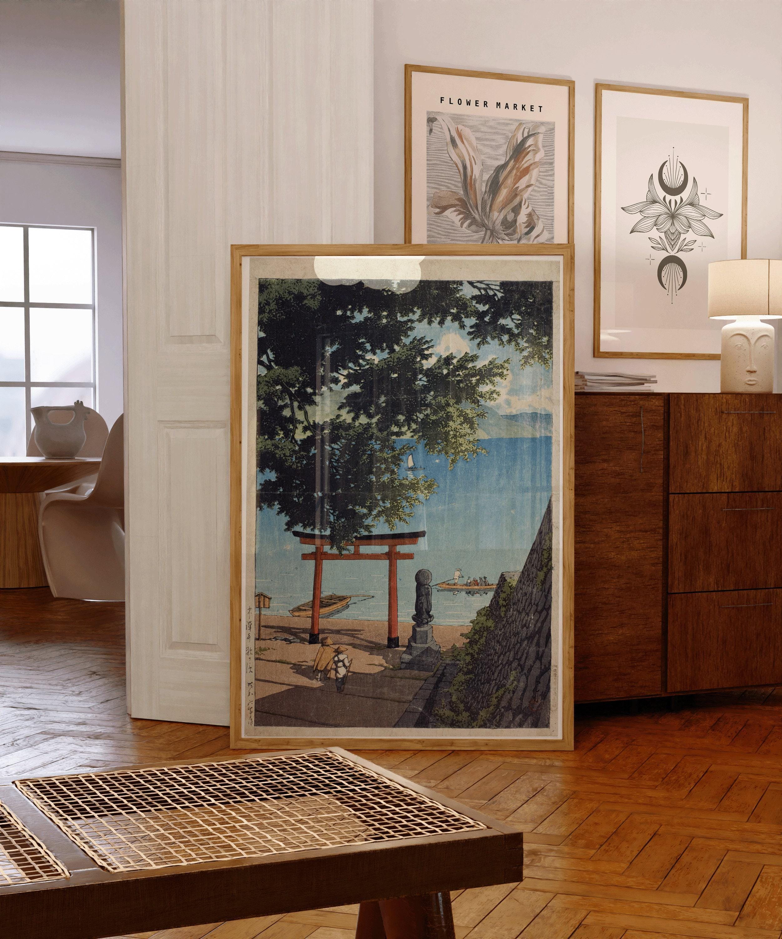 Kawase Hasui - Chuzenji, Utagahama | PREMIUM GICLÉE PRINT | Vintage Japanese Woodblock Art (available handframed or unframed) - 9ArtPrints