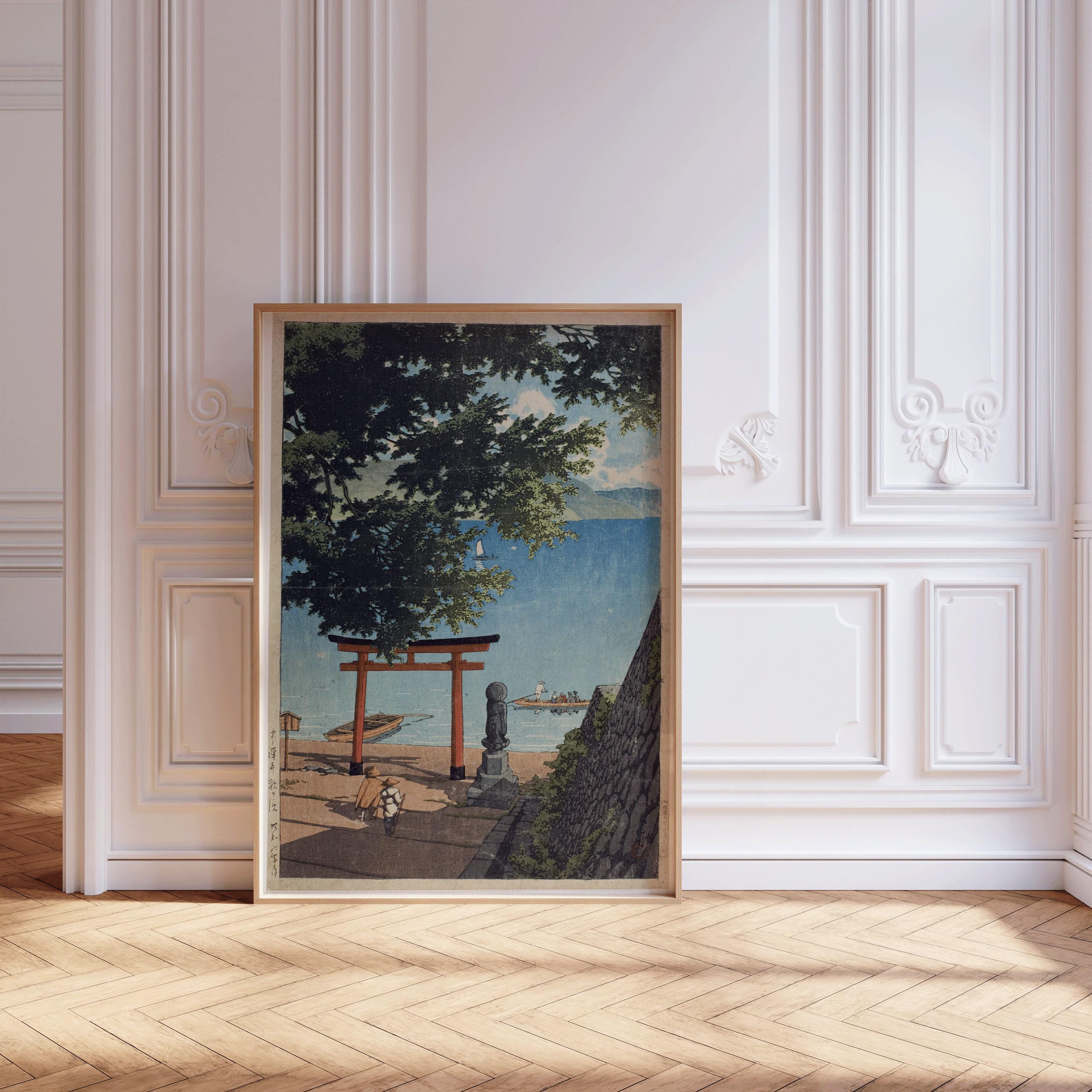 Kawase Hasui - Chuzenji, Utagahama | PREMIUM GICLÉE PRINT | Vintage Japanese Woodblock Art (available handframed or unframed) - 9ArtPrints