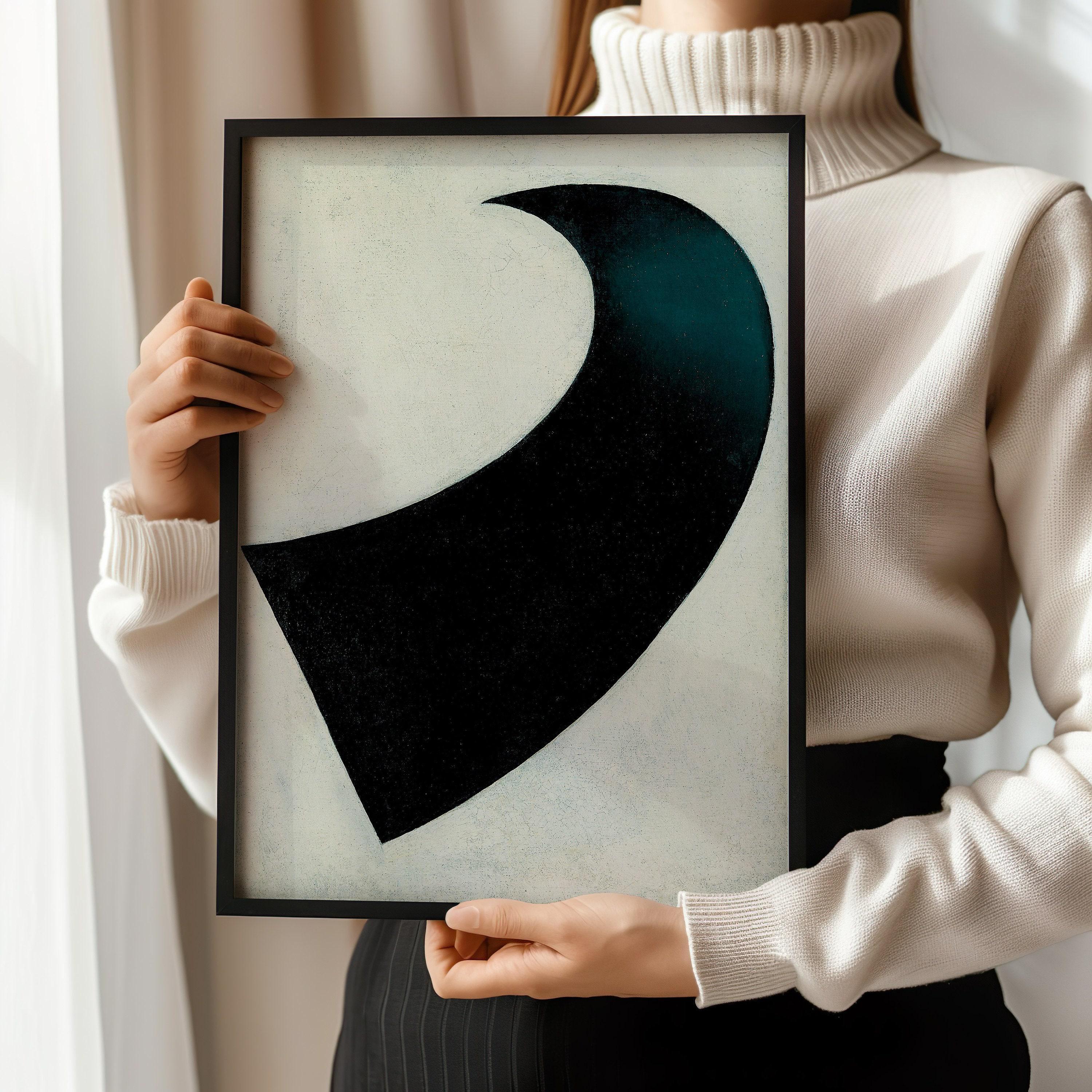 Kazimir Malevich - Suprematism PRINT | Vintage Monochrome Art