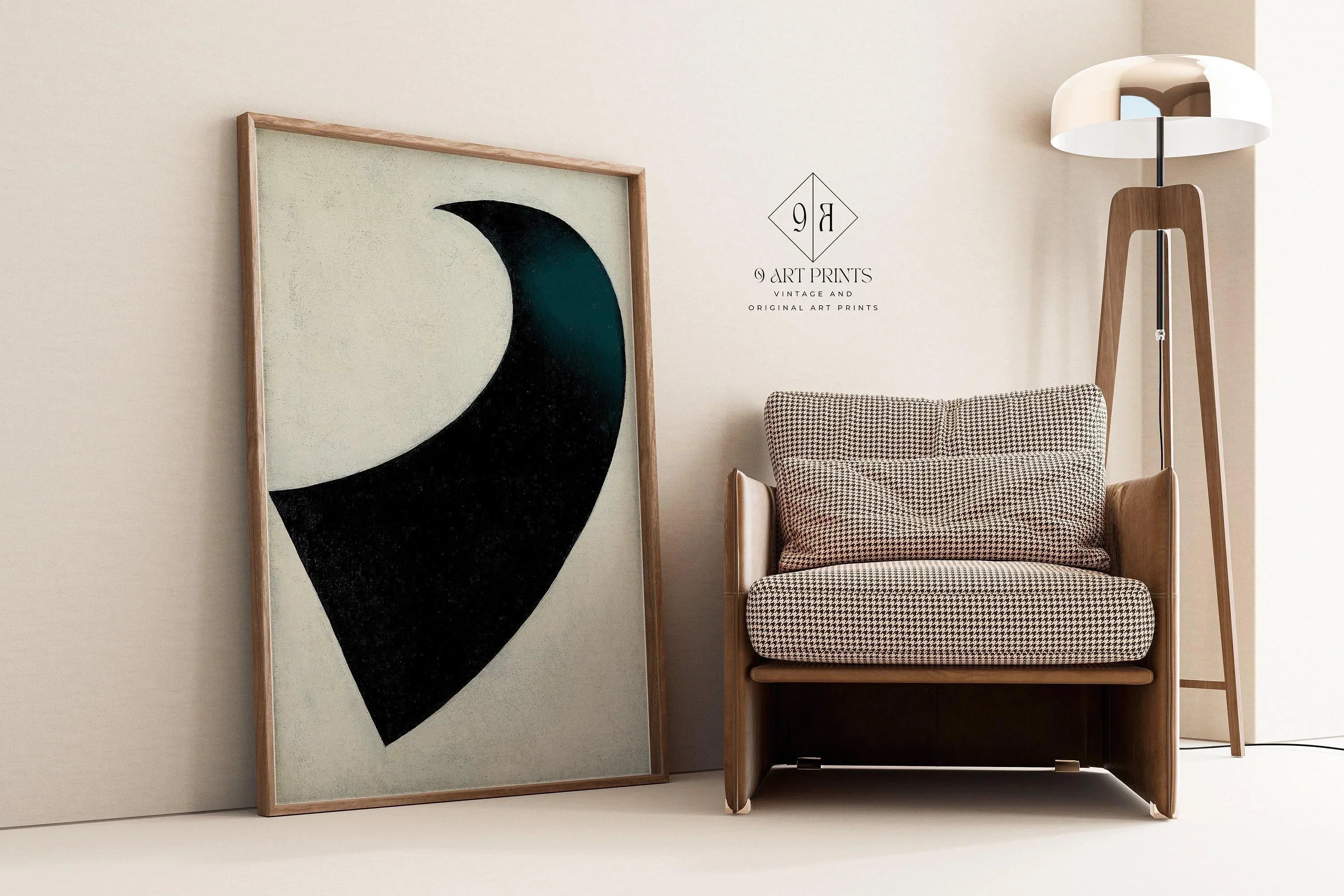 Kazimir Malevich - Suprematism PRINT | Vintage Monochrome Art