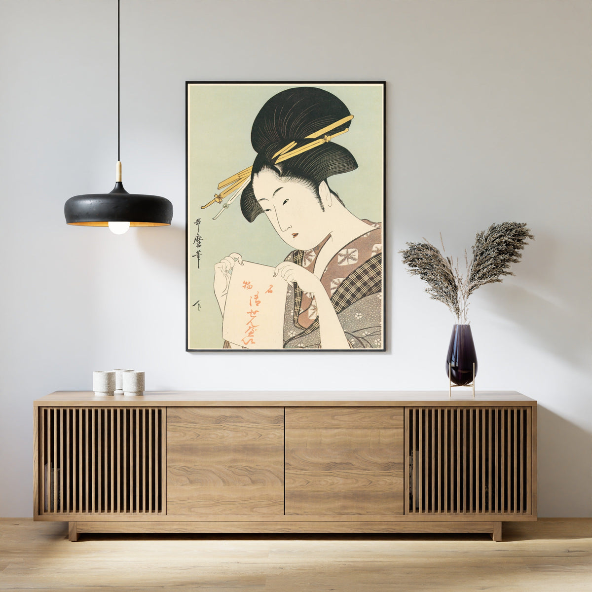 Kitagawa Utamaro — Crackers, Special Feature of the Shop | Japanese Woodblock Print (Ukiyo-e) - 9ArtPrints