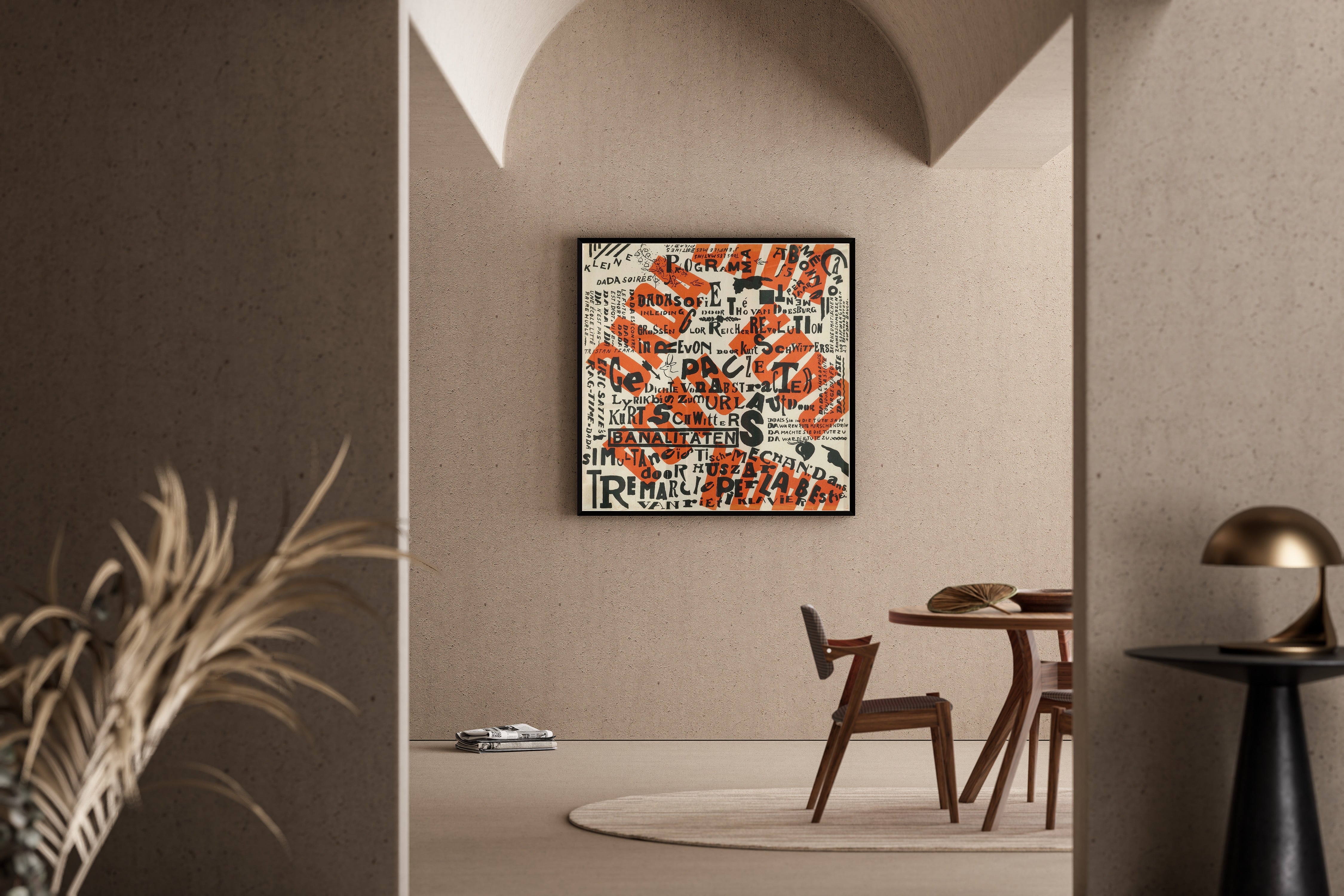 Kurt Schwitters — Kleine Dada soirée – La Haye, 9 janvier 1923 | Fine Art Print