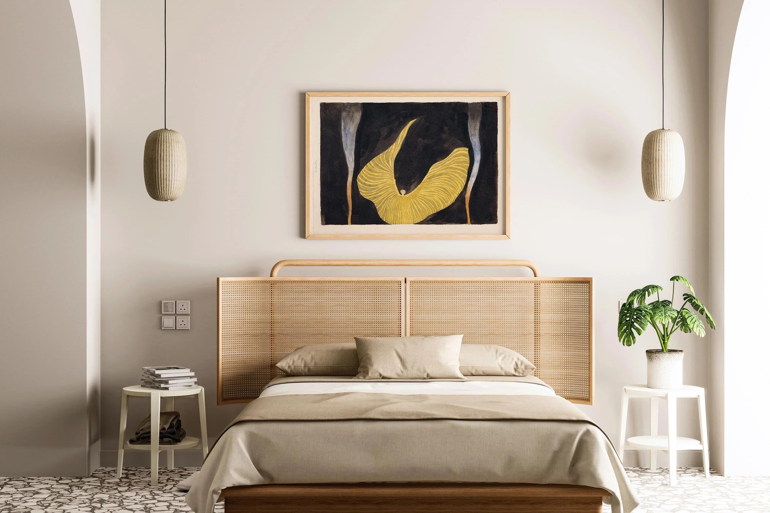 Koloman Moser Art Nouveau Print: Loie Fuller Archangel Poster - 9ArtPrints