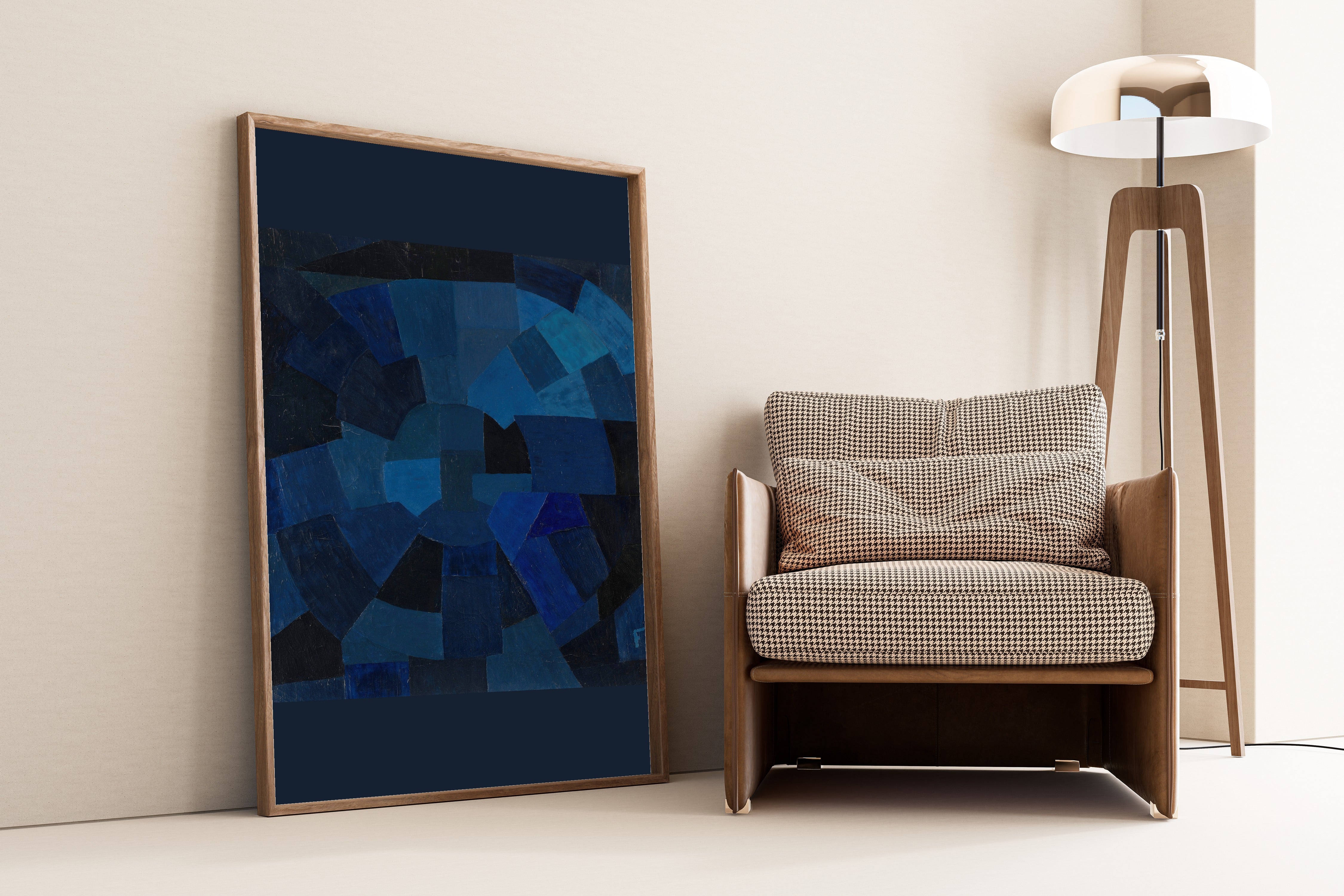 Otto Freundlich — Komposition in Blau (1931) | Composition in Blue — Abstract Fine Art Print